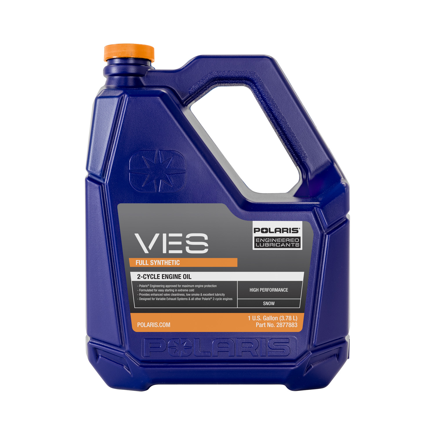 VES Full Synthetic 2-Cycle Oil, For 2-Stroke Snowmobiles | Polaris