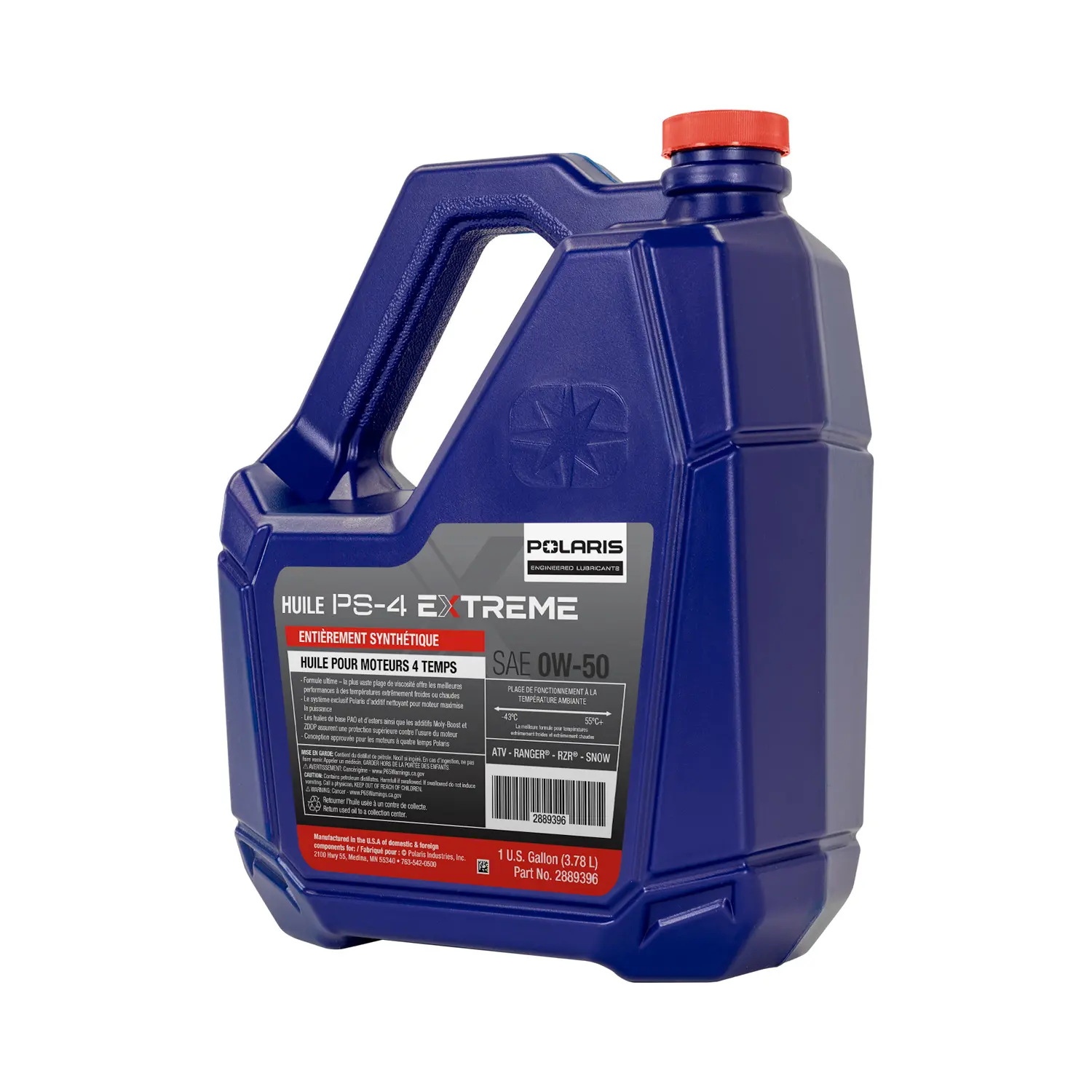 Polaris PS-4 Extreme Full Synthetic 0W-50 Engine Oil, 4-Stroke Engines | Polaris Polaris PS-4 Extreme Full Synthetic 0W-50 Engine Oil, 4-Stroke Engines | Polaris