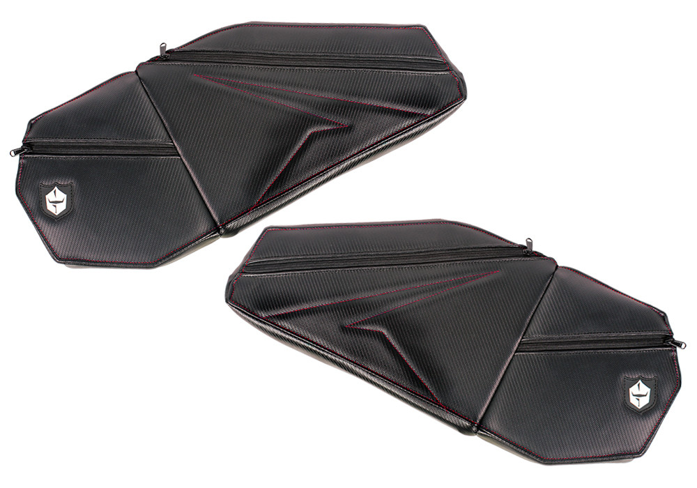 PRO SENDR ボールとアームカバーセット RZR Pro Front Door Knee Pads with Storage | Pro Armor
