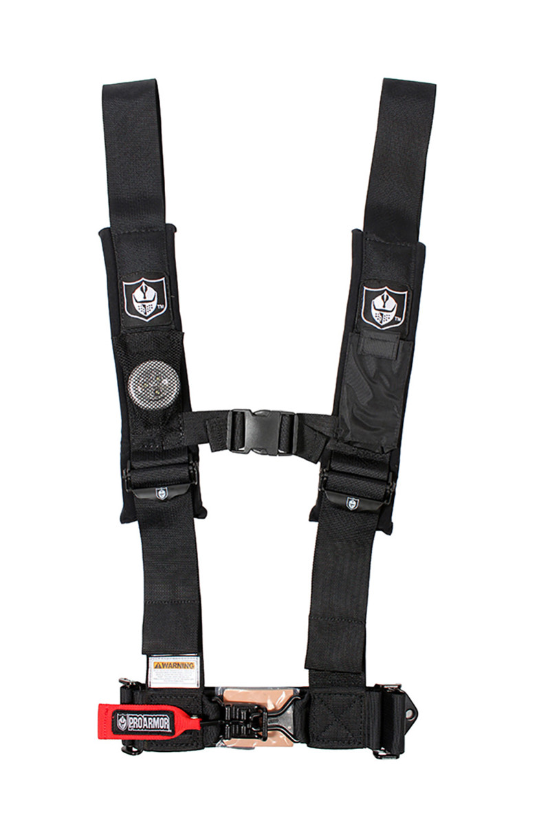 4 Point 3" Harness with Sewn in Pads Pro Armor