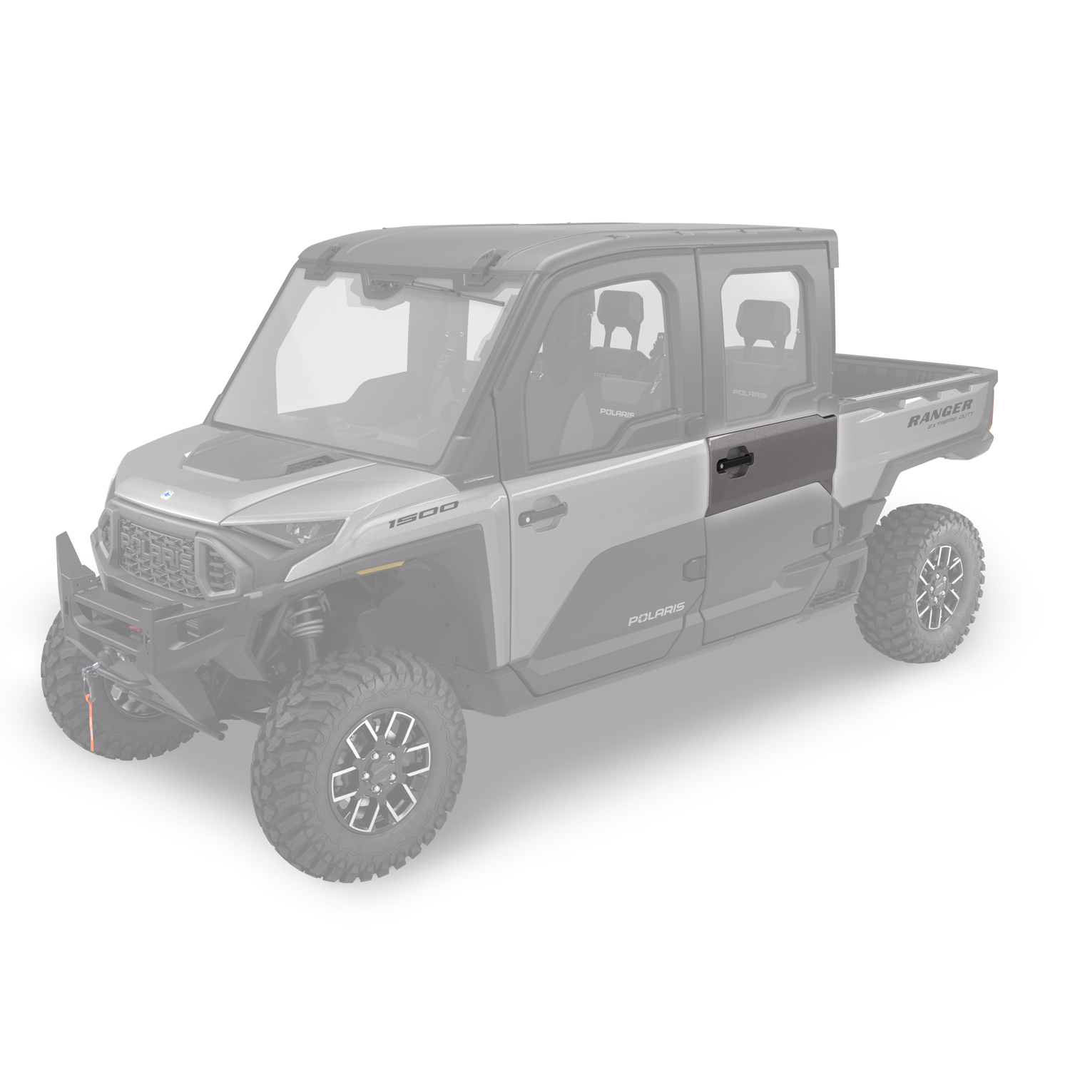 Exterior Door Accent Panels for RANGER CREW XD 1500, Rear, Set of 2 ...