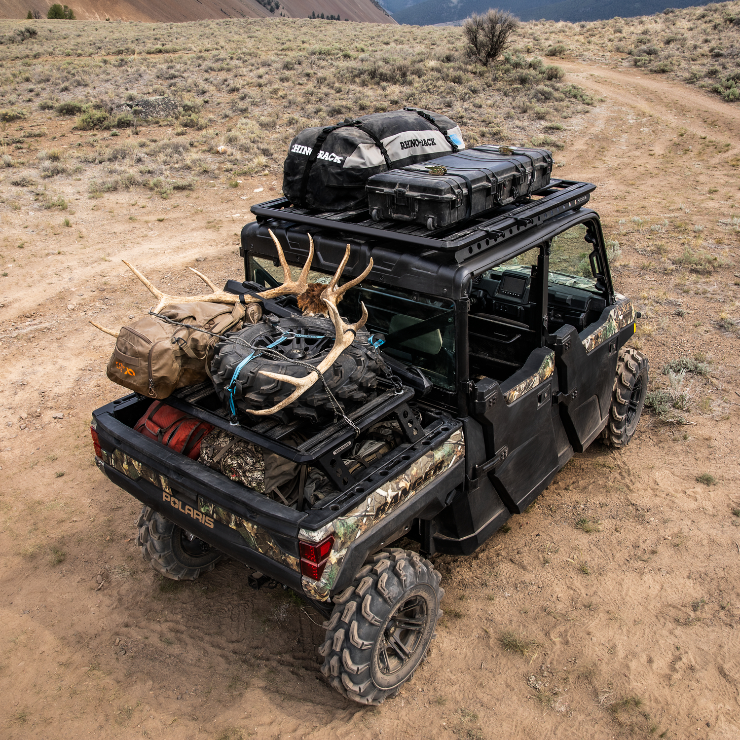 Rhino-Rack® Roof Rack for RANGER CREW 1000, CREW XP 1000, CREW XD