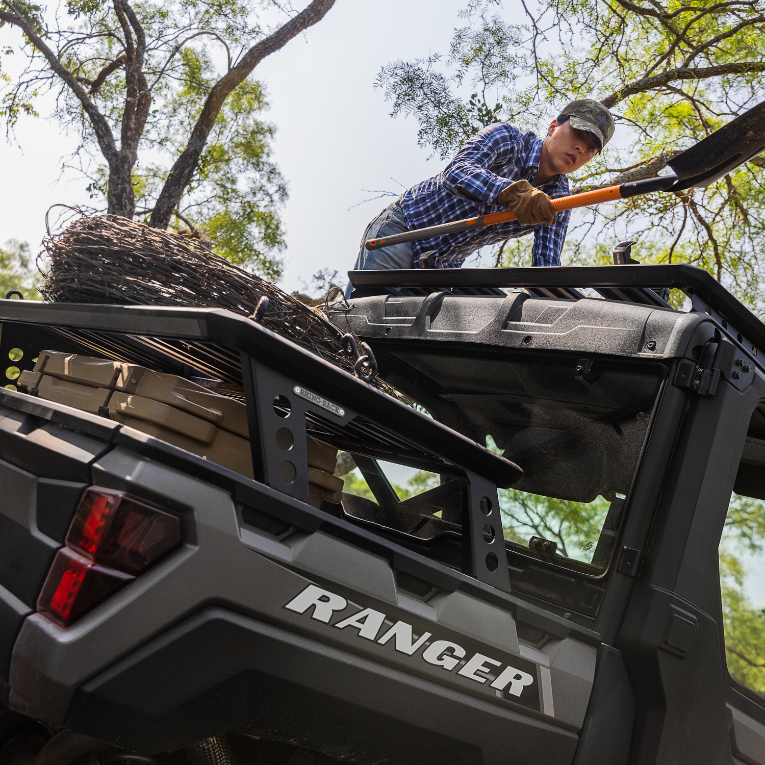 rhino Rhino-Rack® Roof Rack Mount for RANGER 1000, XP 1000 & Pro