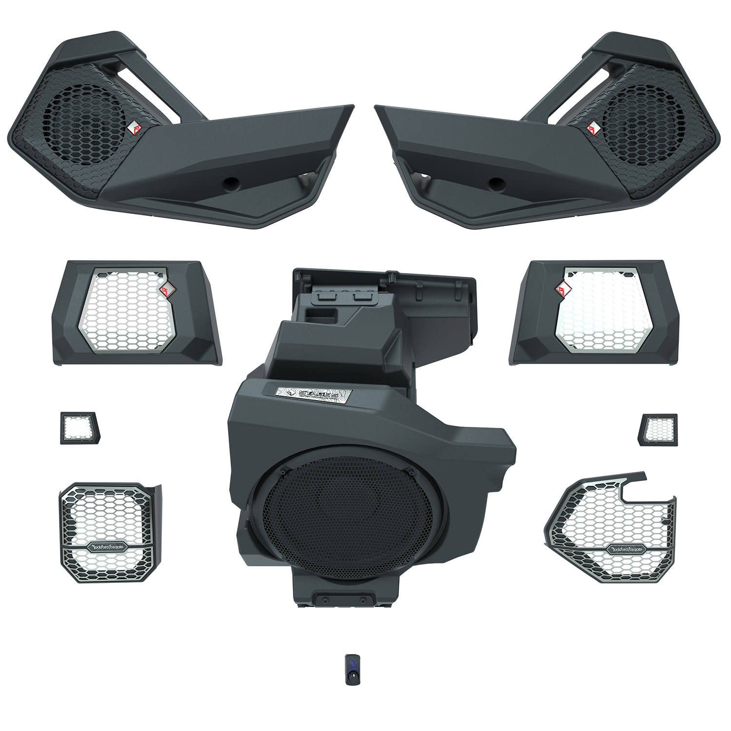 Stage 6 Audio Kit (Ultimate) by Rockford Fosgate® | Polaris RZR