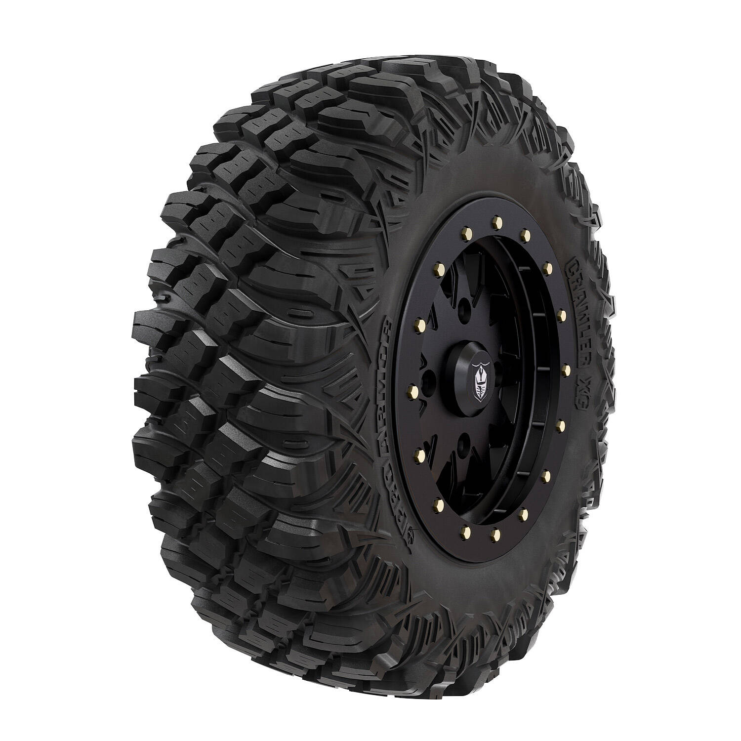 Pro Armor Wheel & Tire Set: 5301 Beadlock & Crawler XG, Matte