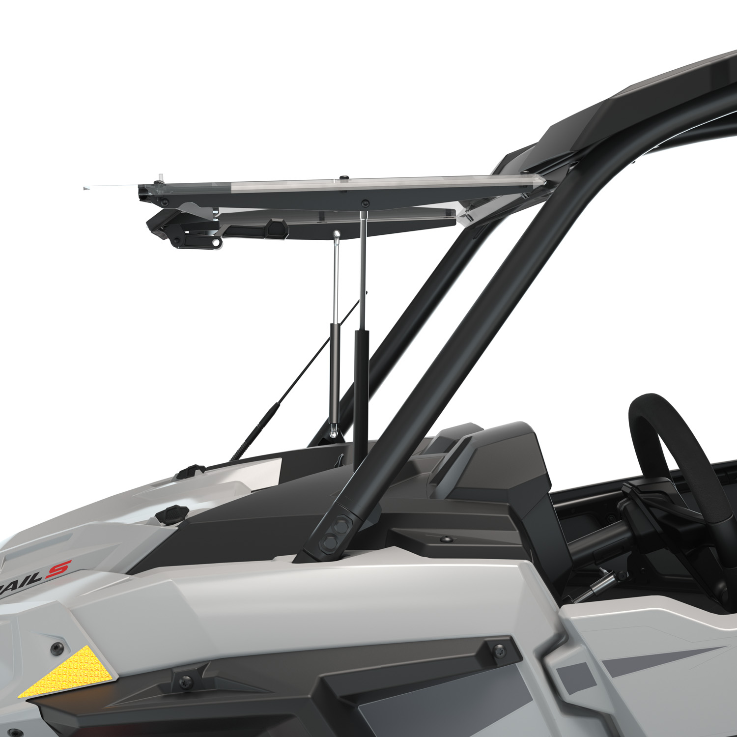 Tip Out Windshield - Hard Coat Poly | Polaris RZR