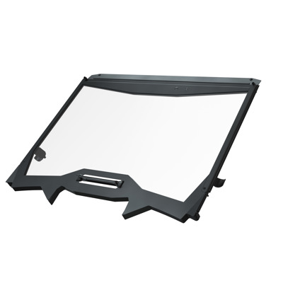 Full Vented Front Windshield, Glass, for 4-Seat RZR SxS