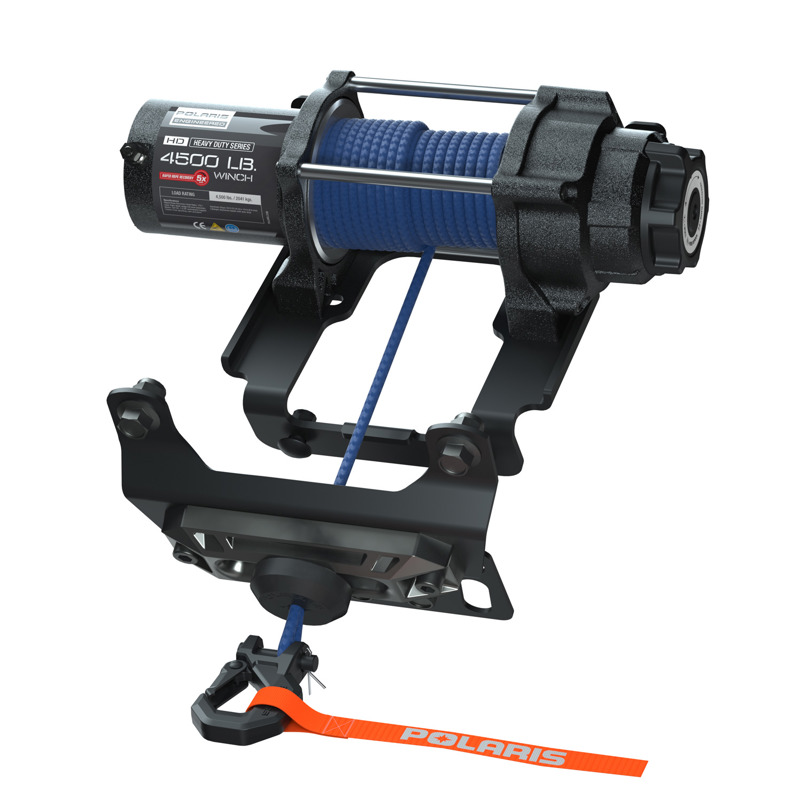 Polaris Pro HD 4,500 LB Winch with Rapid Rope Recovery Polaris RZR
