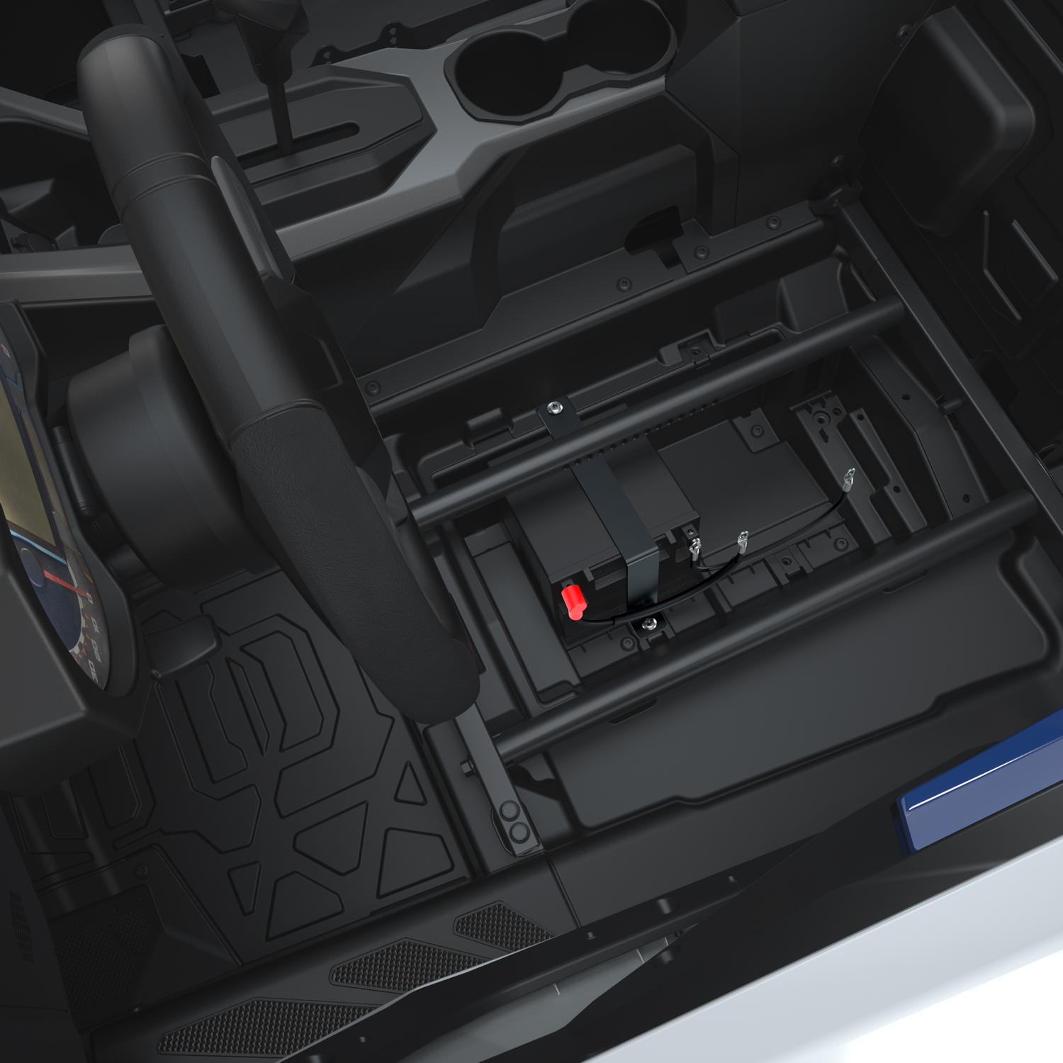 Dual Battery Mount Kit, 2-Seat | Polaris RZR