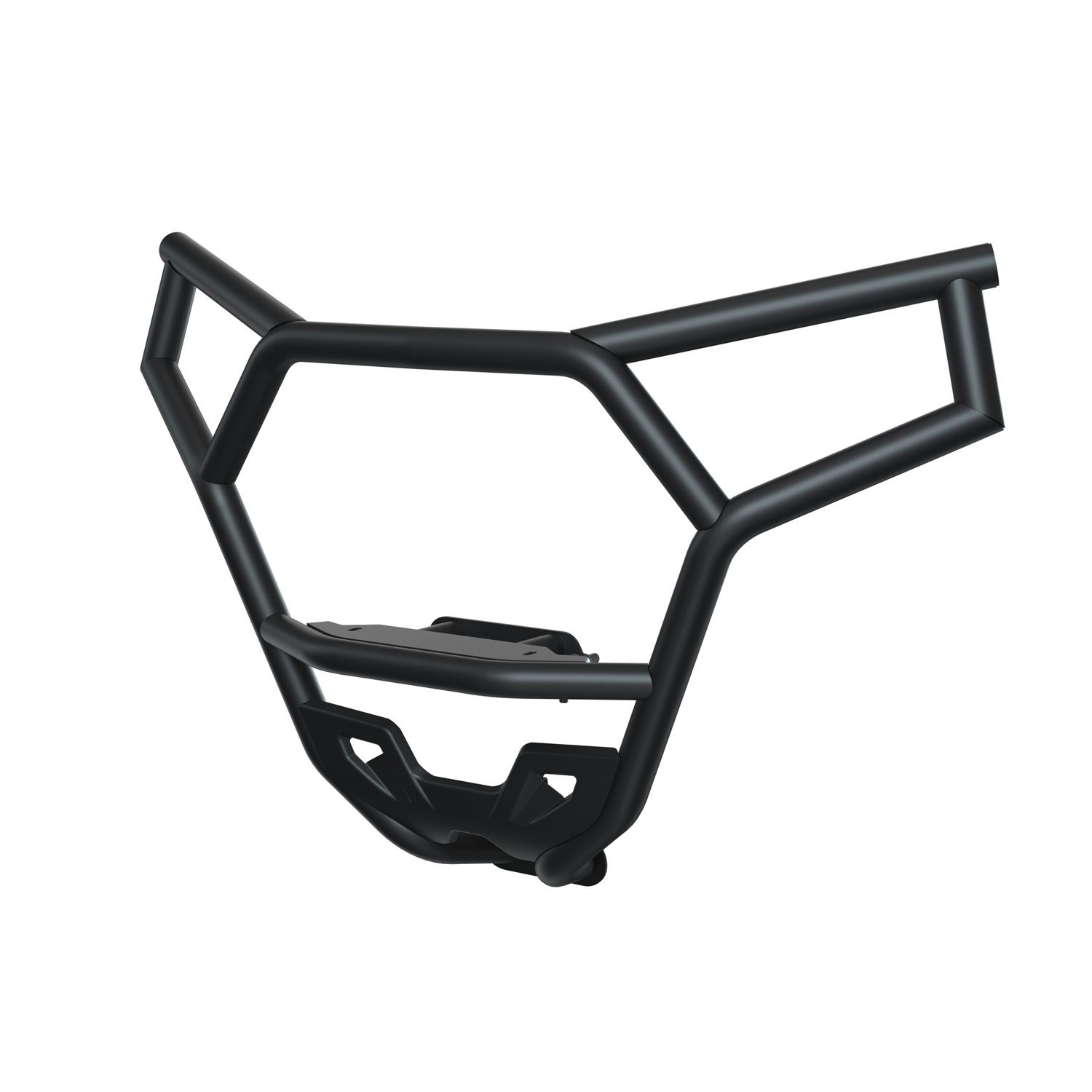 Front High Coverage Bumper, Matte Black | Polaris RZR