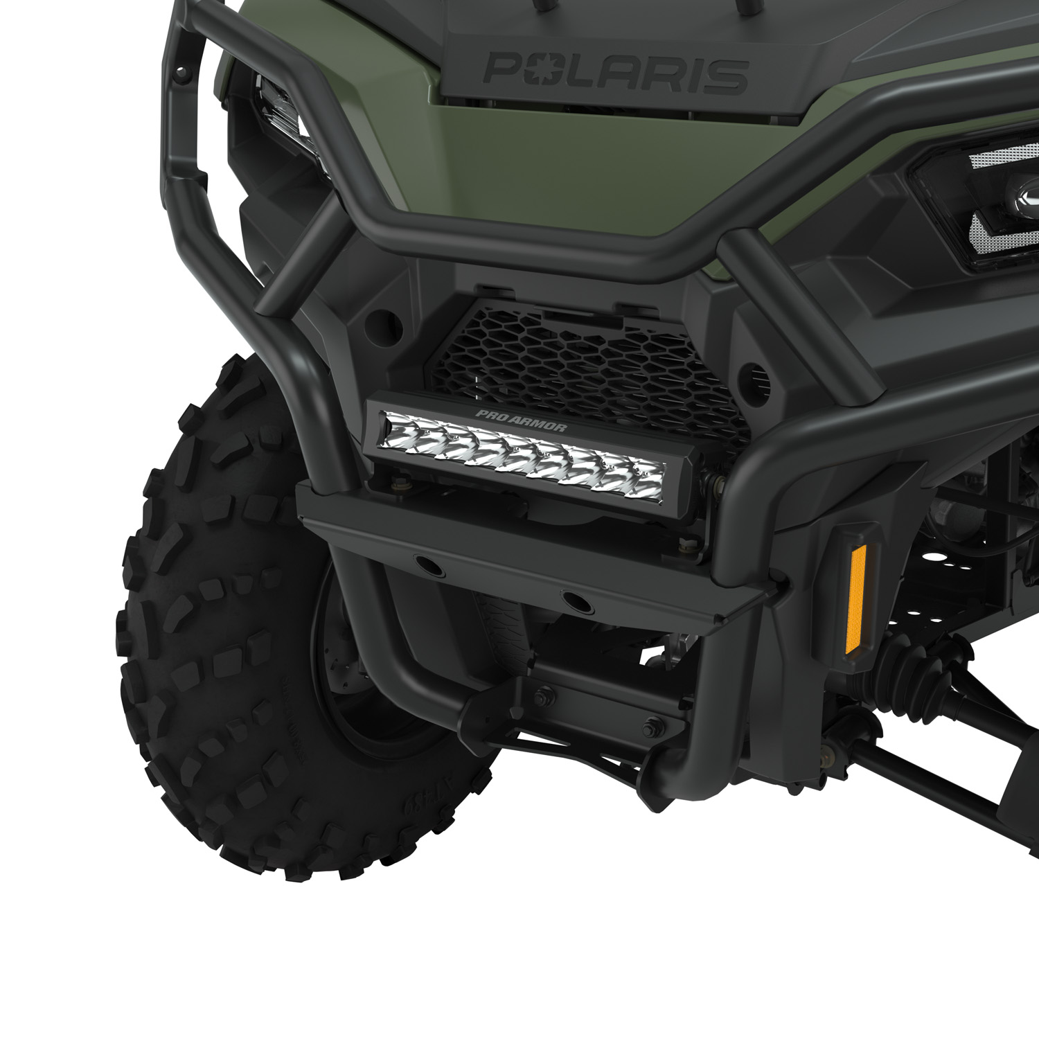 Polaris Pro Armor 11" Single-Row LED Spot Light Bar - Foto 18 di 18