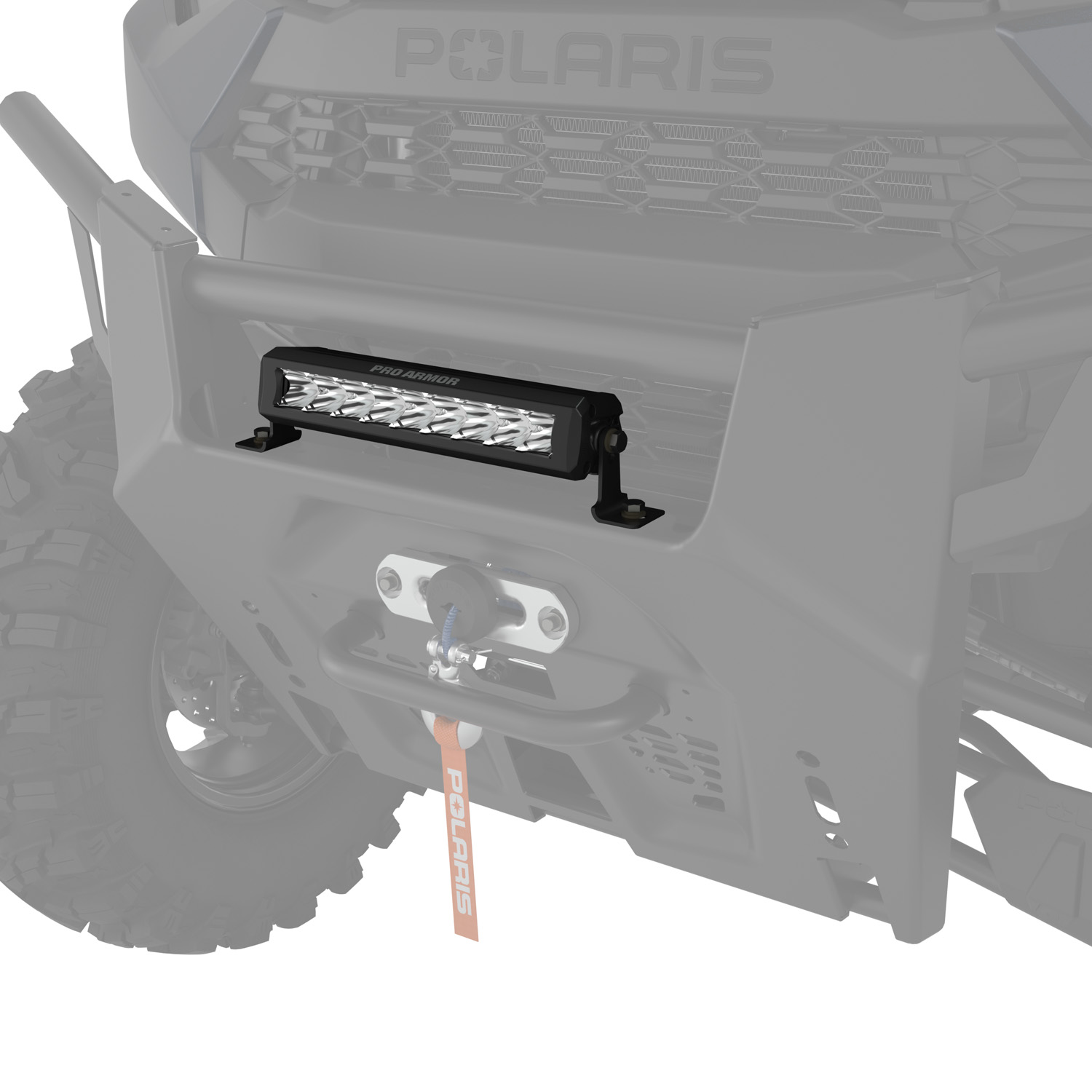 Polaris Pro Armor 11" Single-Row LED Spot Light Bar - Foto 11 di 18