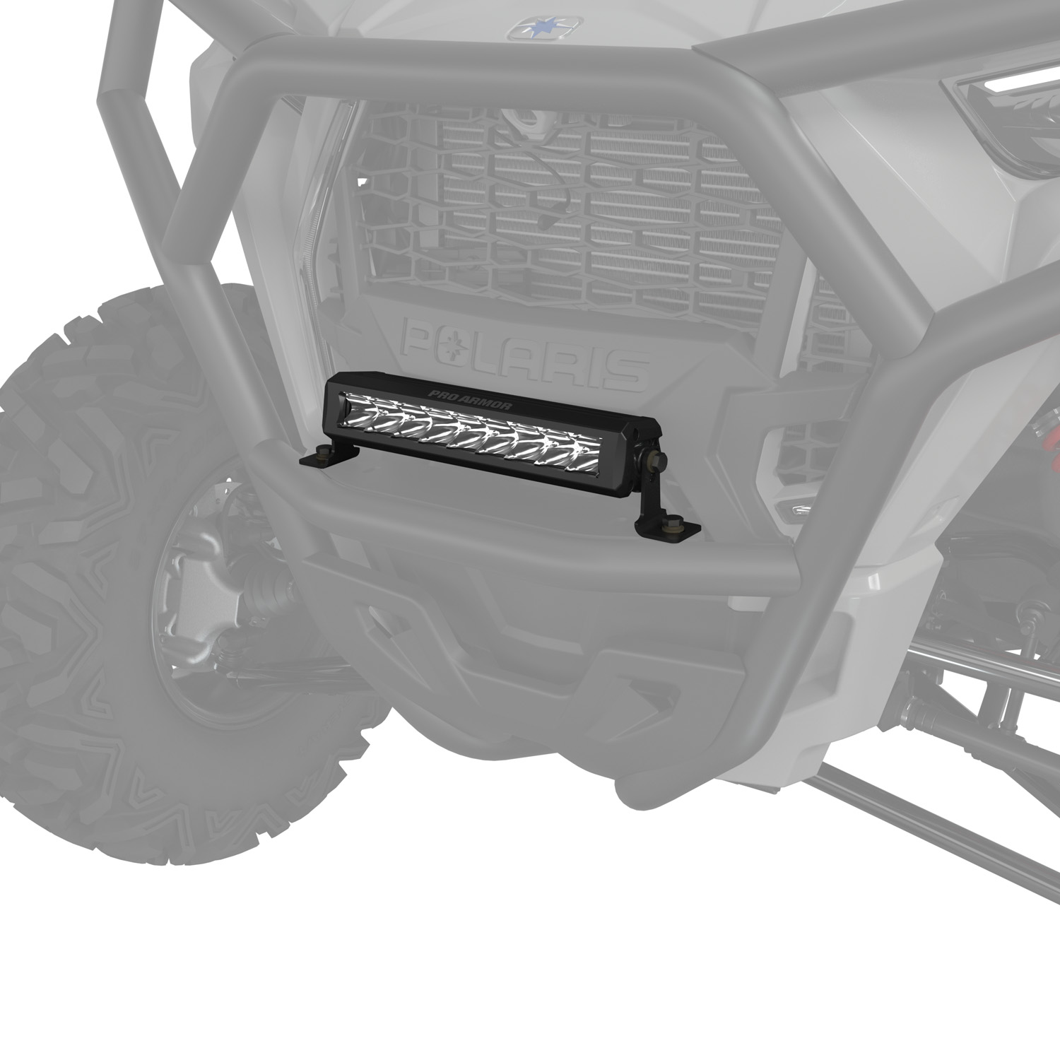 Polaris Pro Armor 11" Single-Row LED Spot Light Bar - Foto 15 di 18
