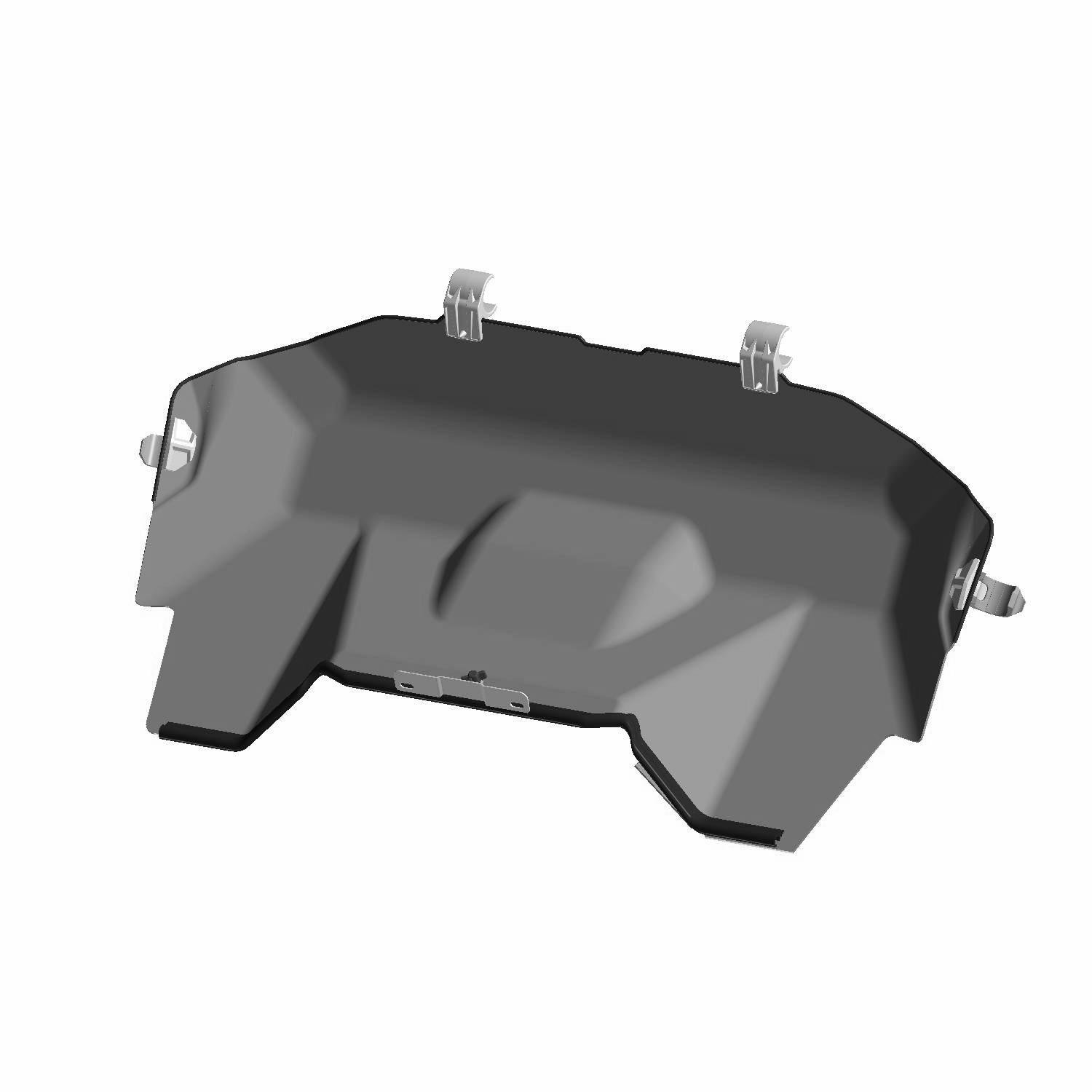 Lock & Ride Poly Rear Panel, 4-Seat | Polaris RZR