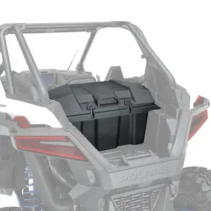 UTV Rear Corner Bag Rear Bed Gear Tool Storage Box for Polaris RZR