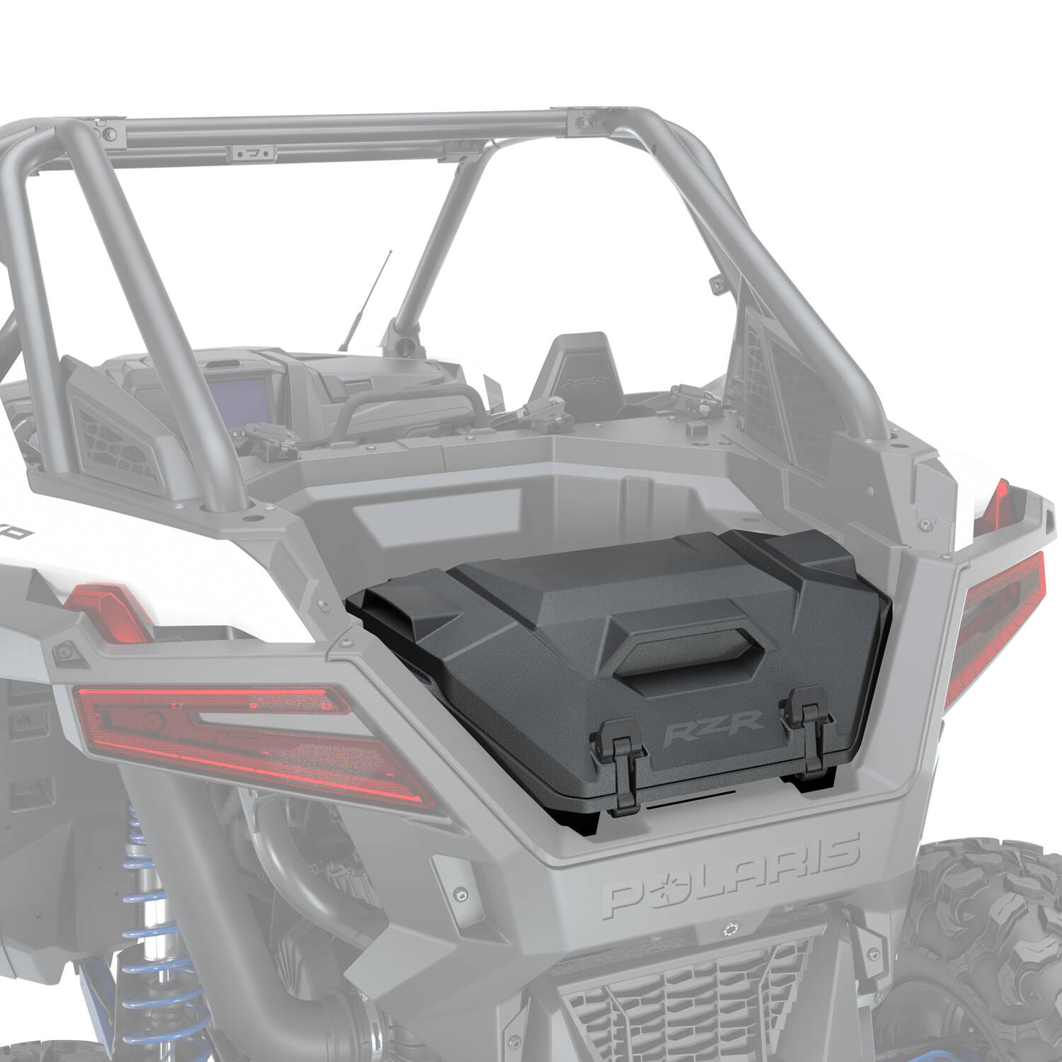 Lock & Ride 42 Qt Rear Cargo Box | Polaris RZR