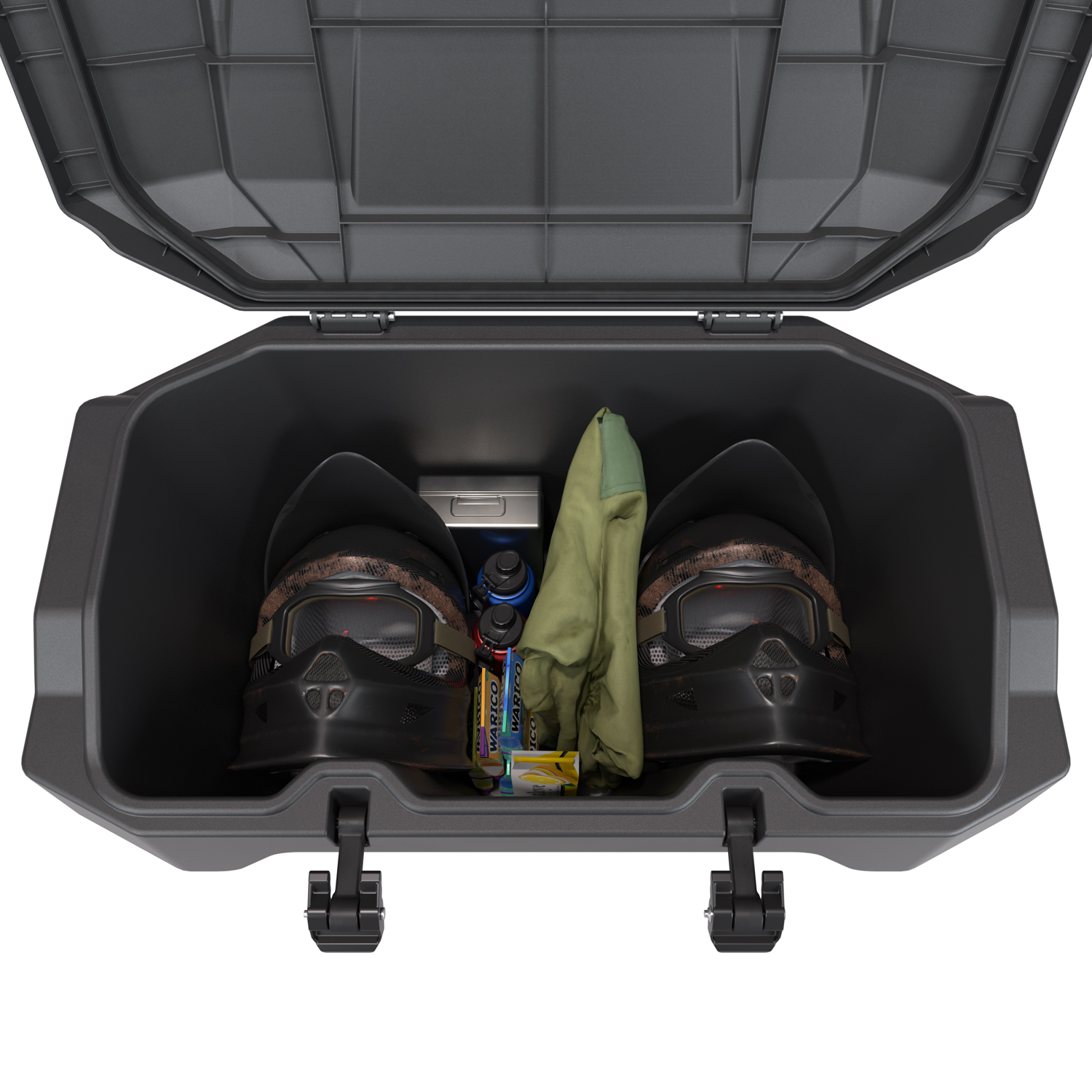 Lock & Ride Forward and Rear Cargo Boxes for RZR XP 1000 | Polaris