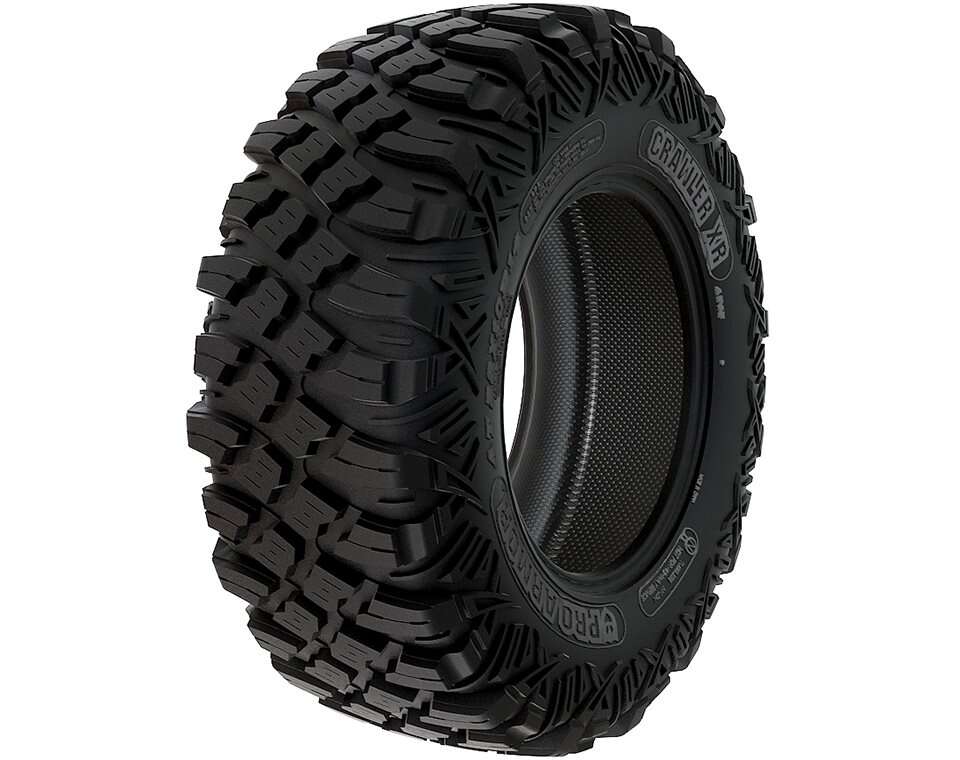 Pro Armor Wheel & Tire Set: 4204 & Crawler XR, Matte Black