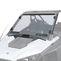 Hard Coat Poly Vented Full Windshield
