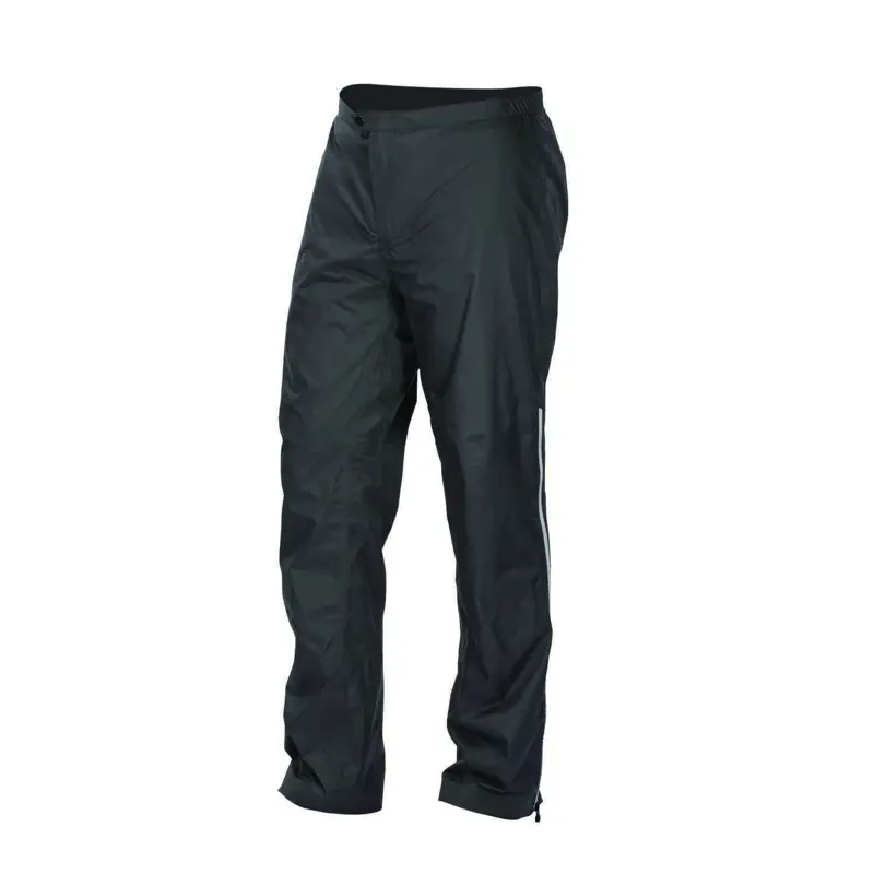 Unisex Full-Zip Packable Waterproof Pants with Lower Leg Zips