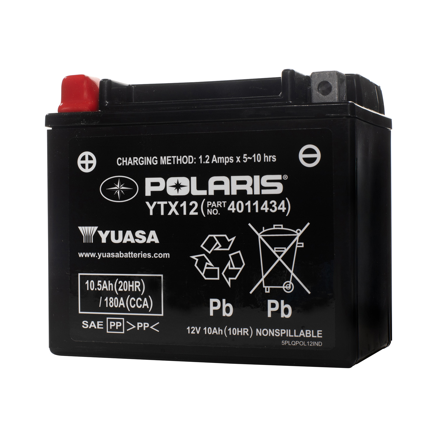 12V 10AH AGM Battery for Youth Sportsman ATV and RZR | Polaris
