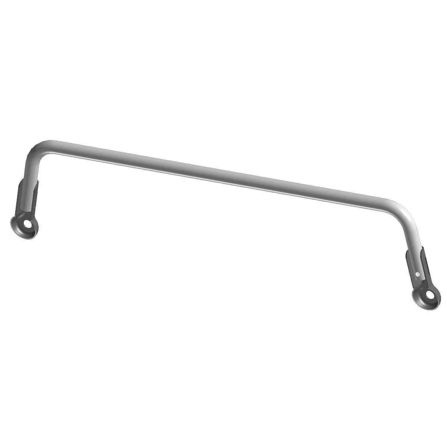 Weld-Stabalizer Bar, 1 in. x .135 in., Medium Gloss Medium Gloss Black ...