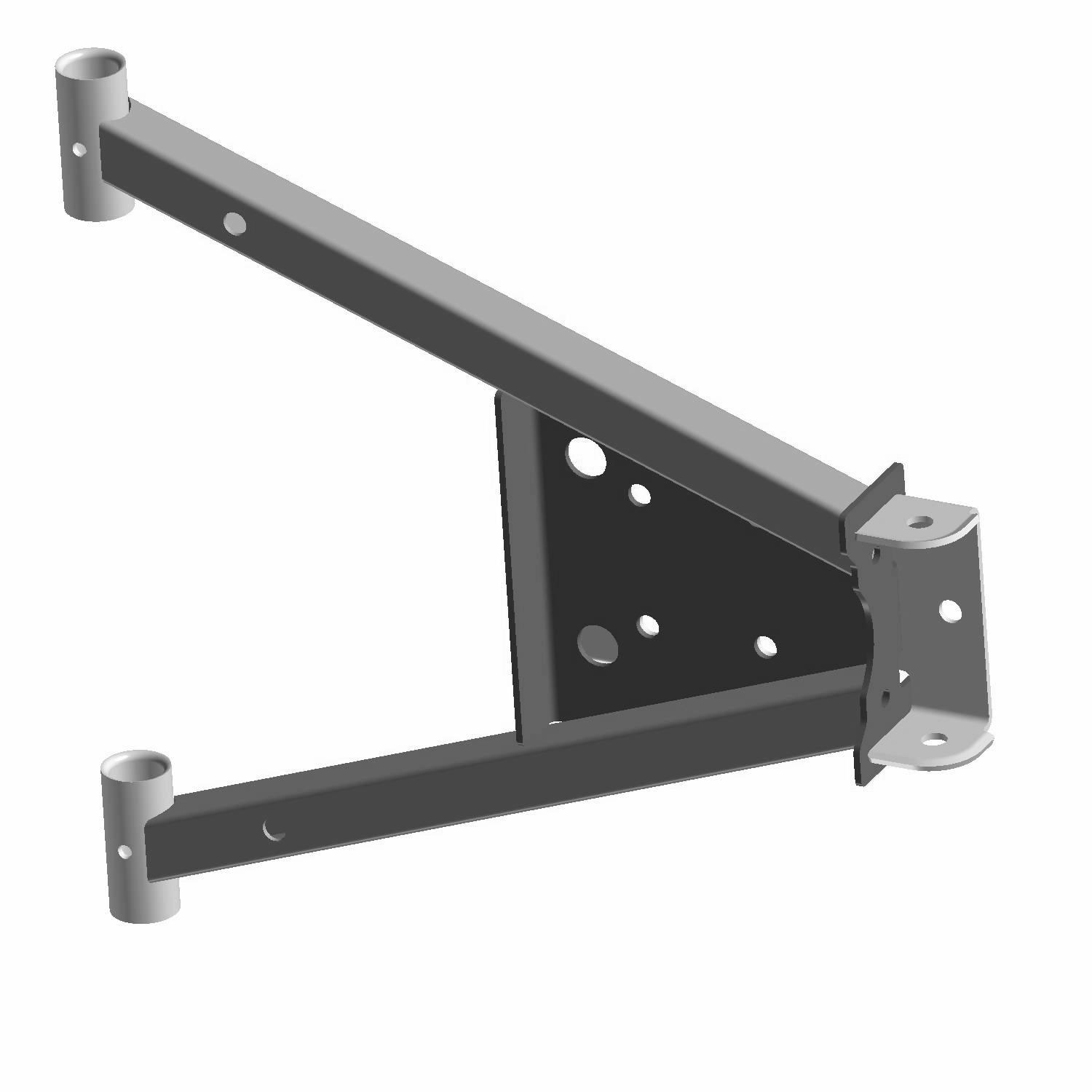 Control Arm Weld, Upper, Left, Matte Black, Part 1020797-458