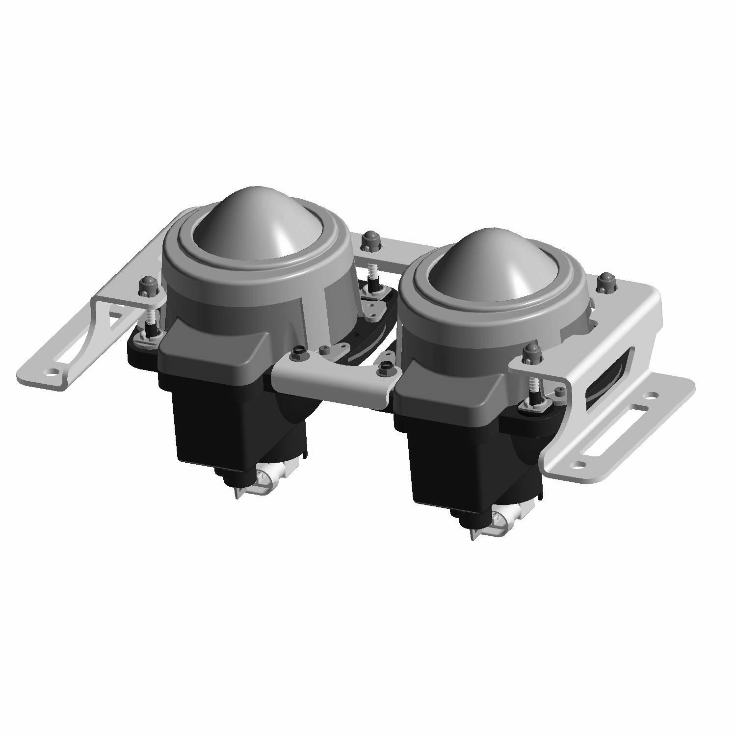 Headlight Assembly, Center, Hi/Low, Part 1022009 | Polaris