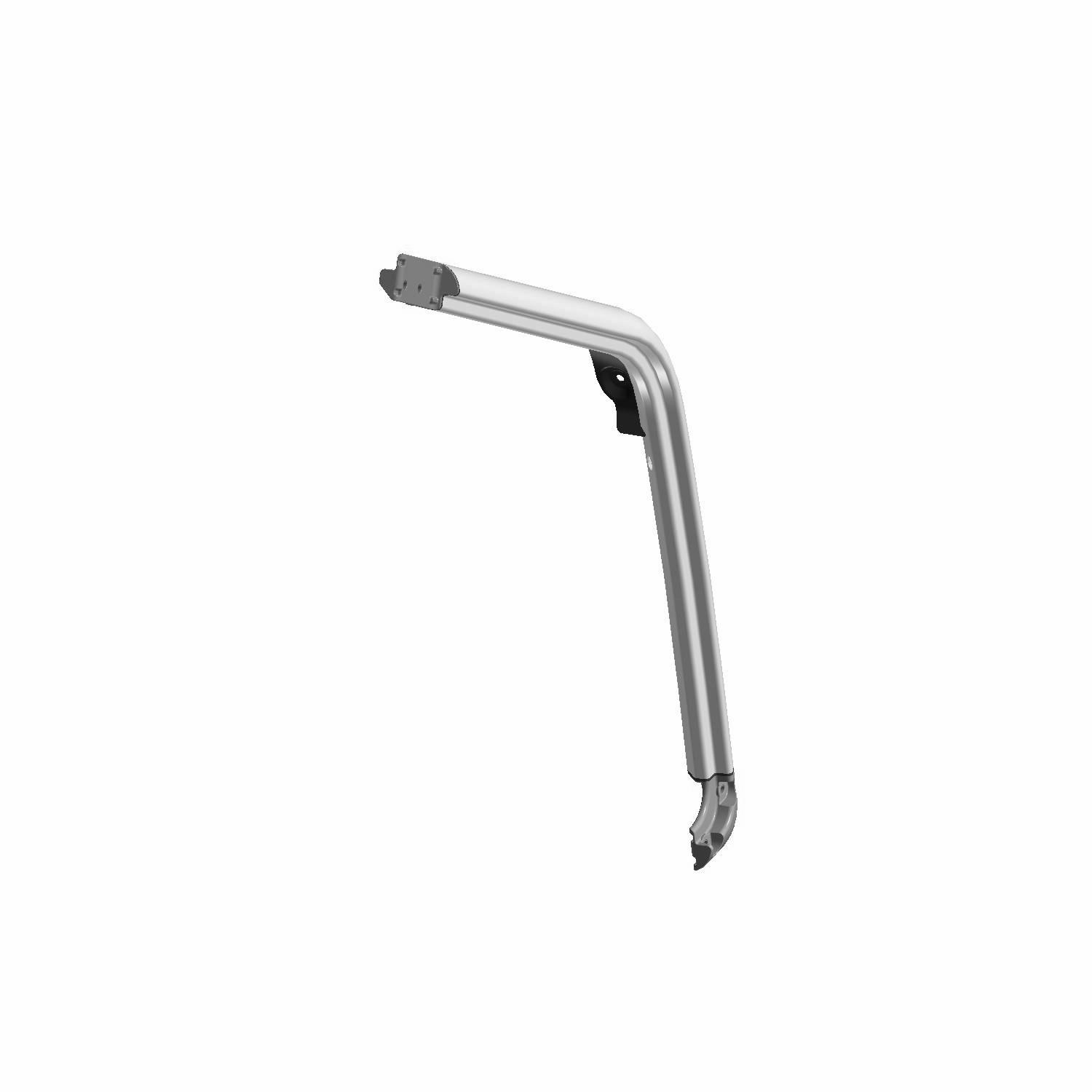 Cab Frame Weld, Front, Left, Matte Black, Part 1022910-458