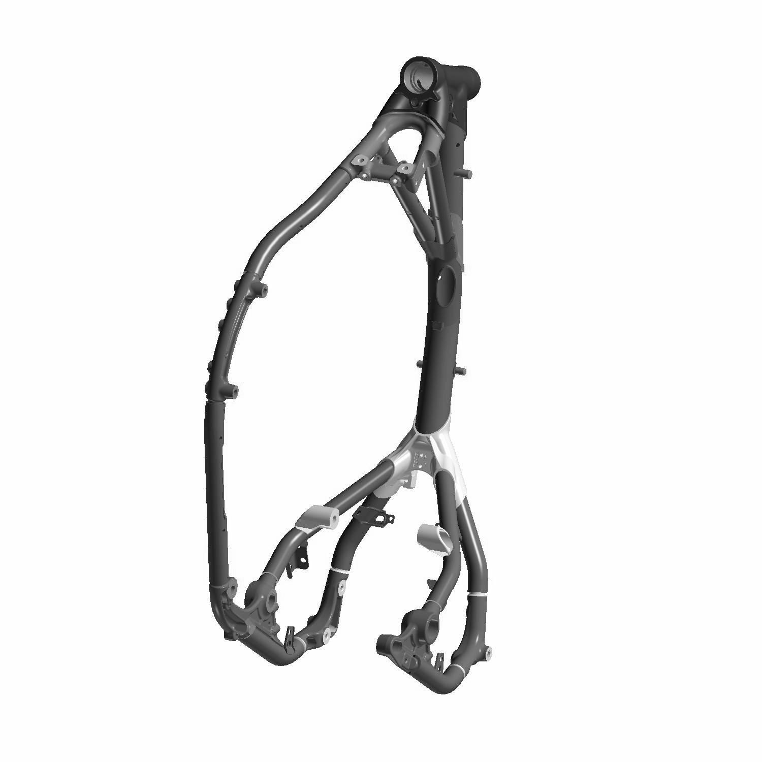 WELD-MAIN FRAME,CNC,BLACK , Part 1028685-266 | Indian Motorcycle