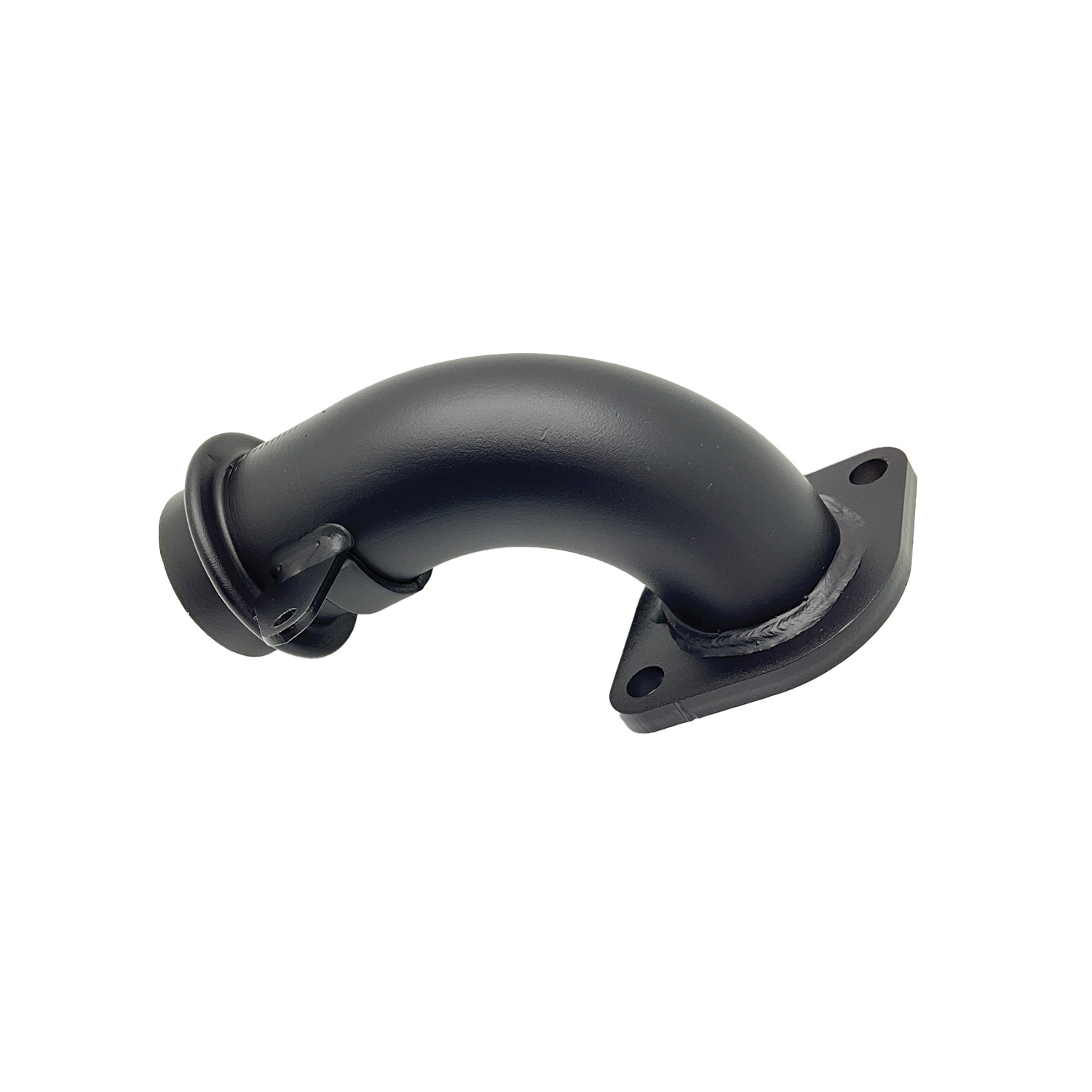 Exhaust Manifold, High Temp Powder Paint, Black, Part 1261688-489 Exhaust Manifold, High Temp Powder Paint, Black, Part 1261688-489