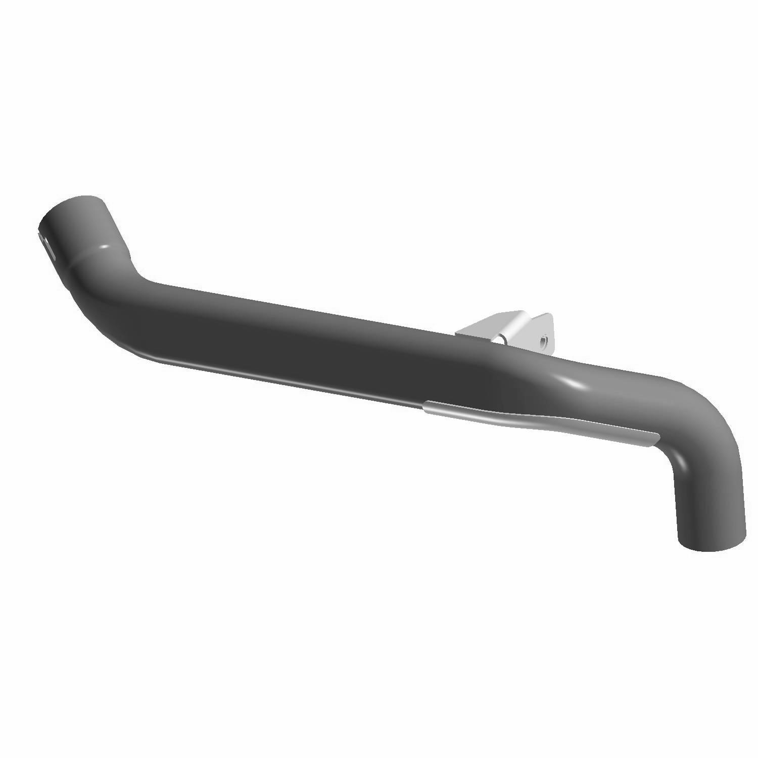 Exhaust Crossover Tube Weld, Left, Chrome, Part 1262341-156