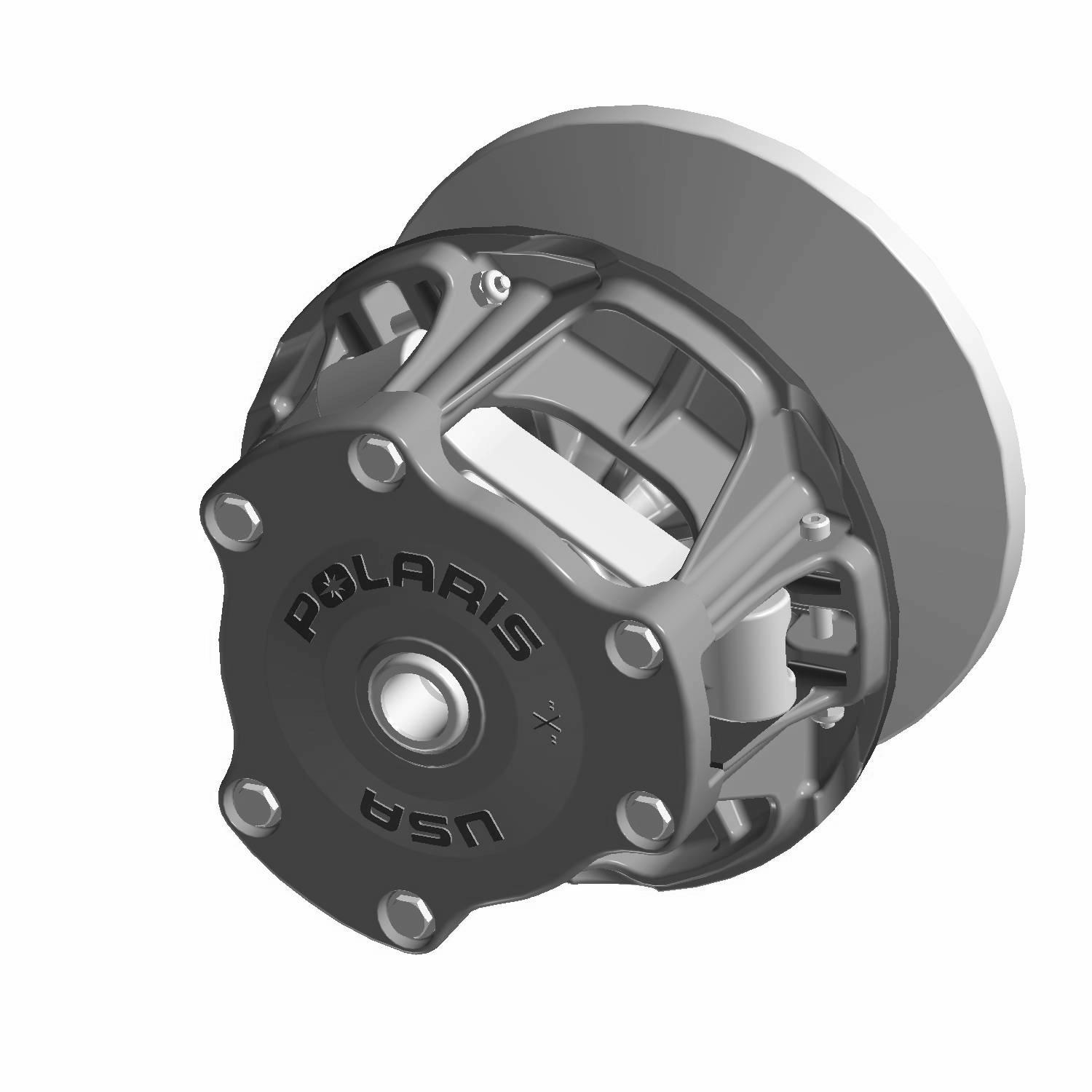 Drive Clutch Assembly, Basic, 228 W/B, Part 1322601 | Polaris