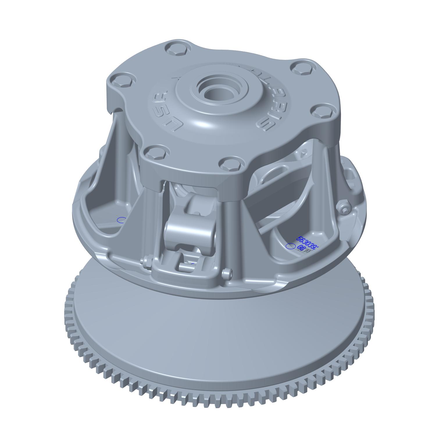 Basic Engine Braking System (EBS) Drive Clutch Assembly