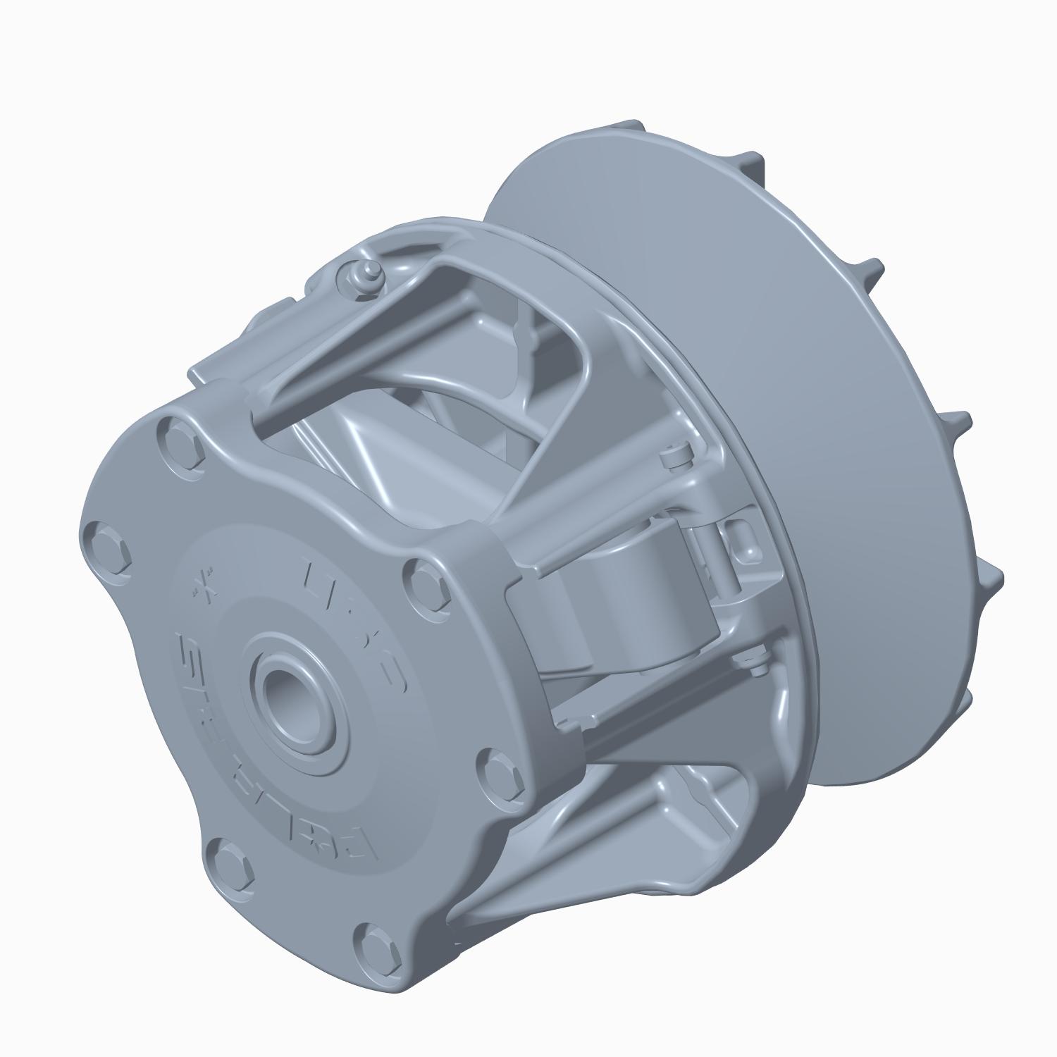 A Basic Engine Braking System (EBS) Drive Clutch Assembly