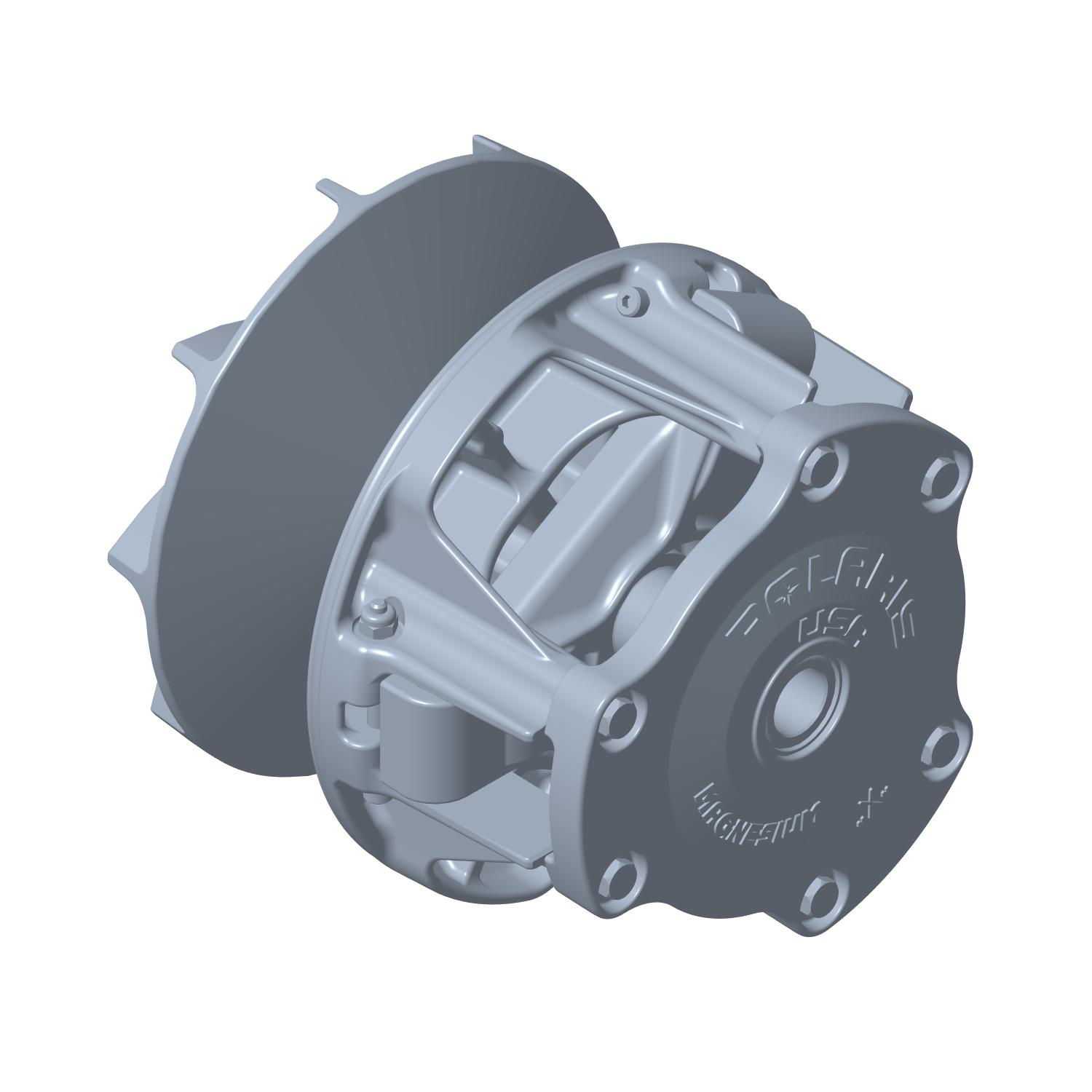 s. Basic Engine Braking System (EBS) Drive Clutch Assembly, Part
