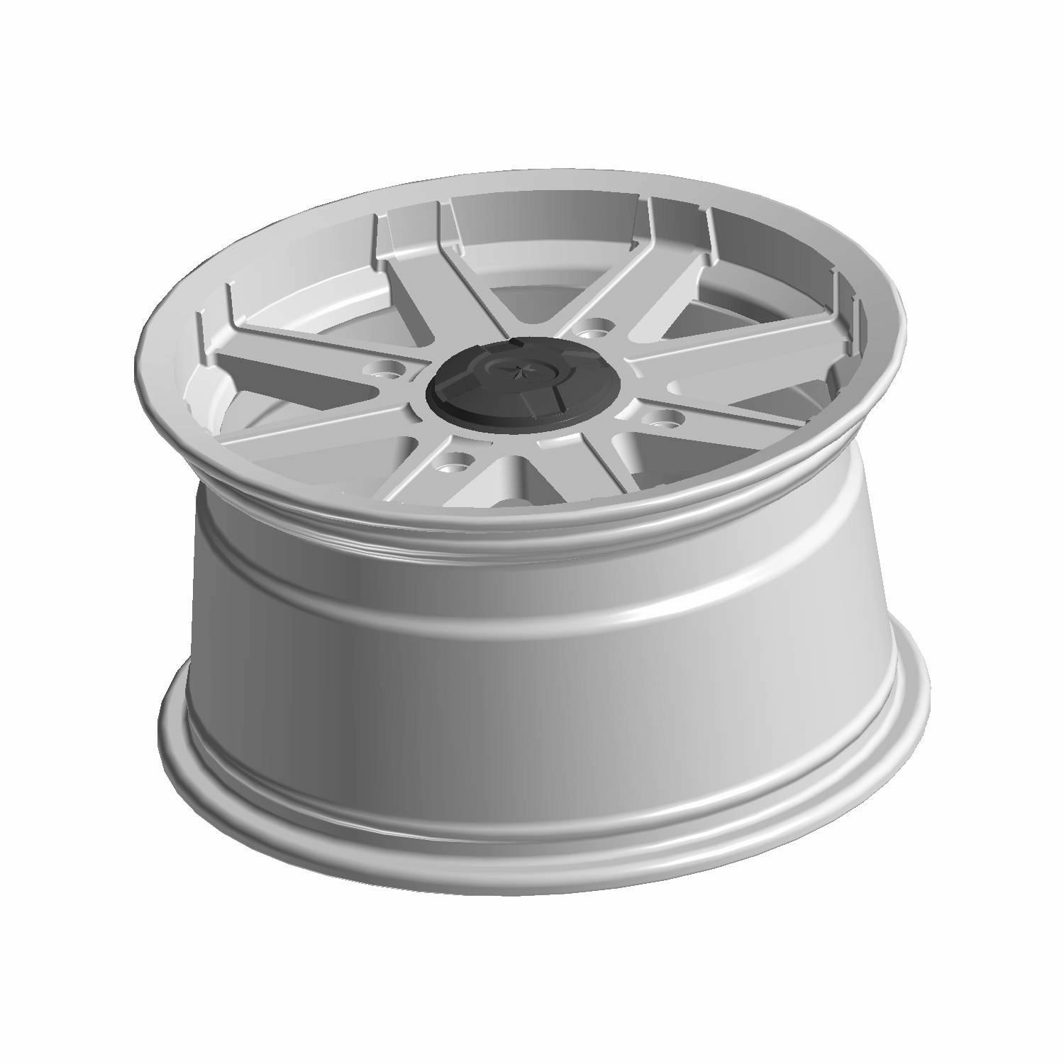 Rim, Rear, 14 x 7.5, Part 1521485-655 | Polaris Sportsman