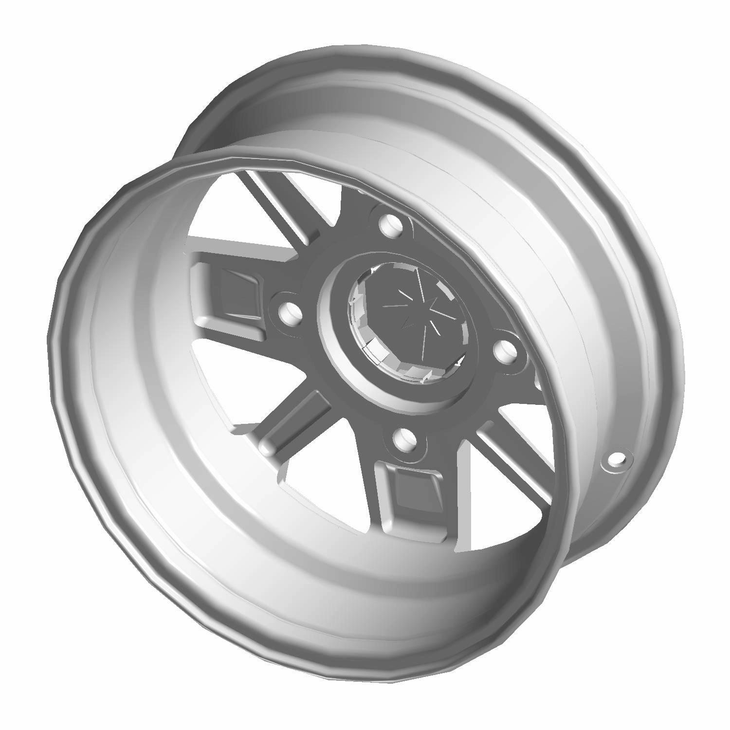 Front Rim, Cast, 14 x 5.5, Offset, Part 1522100-067