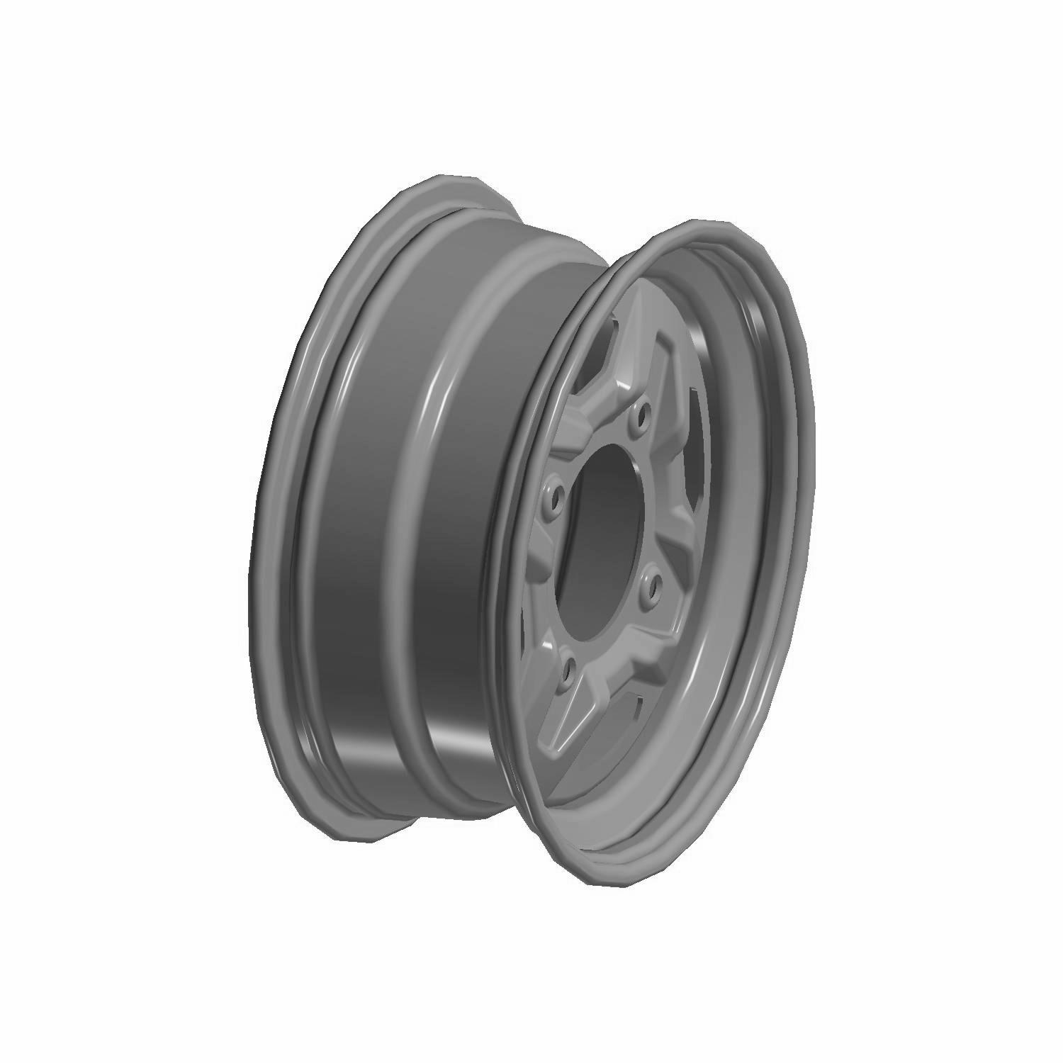 Ｎ°21 2021 Polaris Ranger Crew 1000 EPS Wheel Rim Rear 14x8
