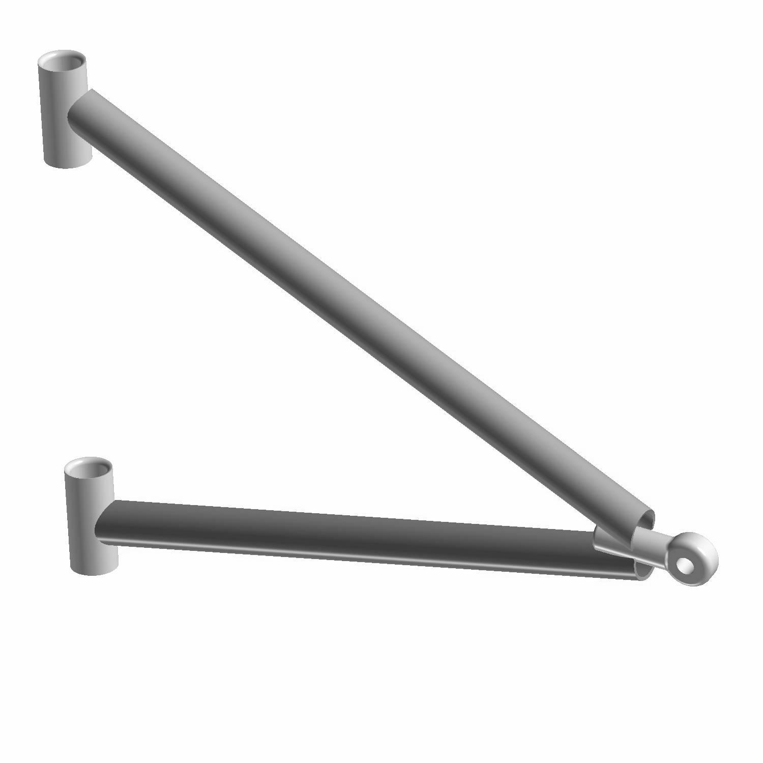 A-Frame Weld, Right, Matte Black, Part 1544053-458 | Polaris Sportsman