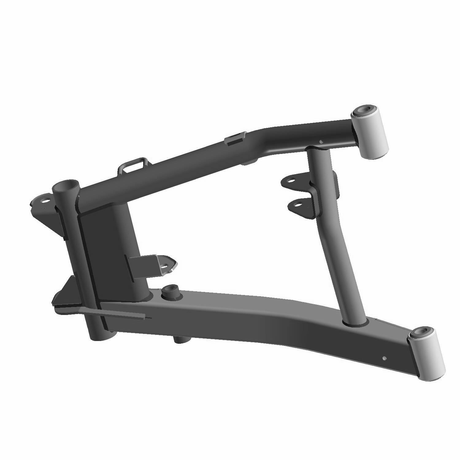 ASM-LCA,REAR,RH,LOADED,BLK [INCLUDES CTRL ARM & 5-7], Part 1544467