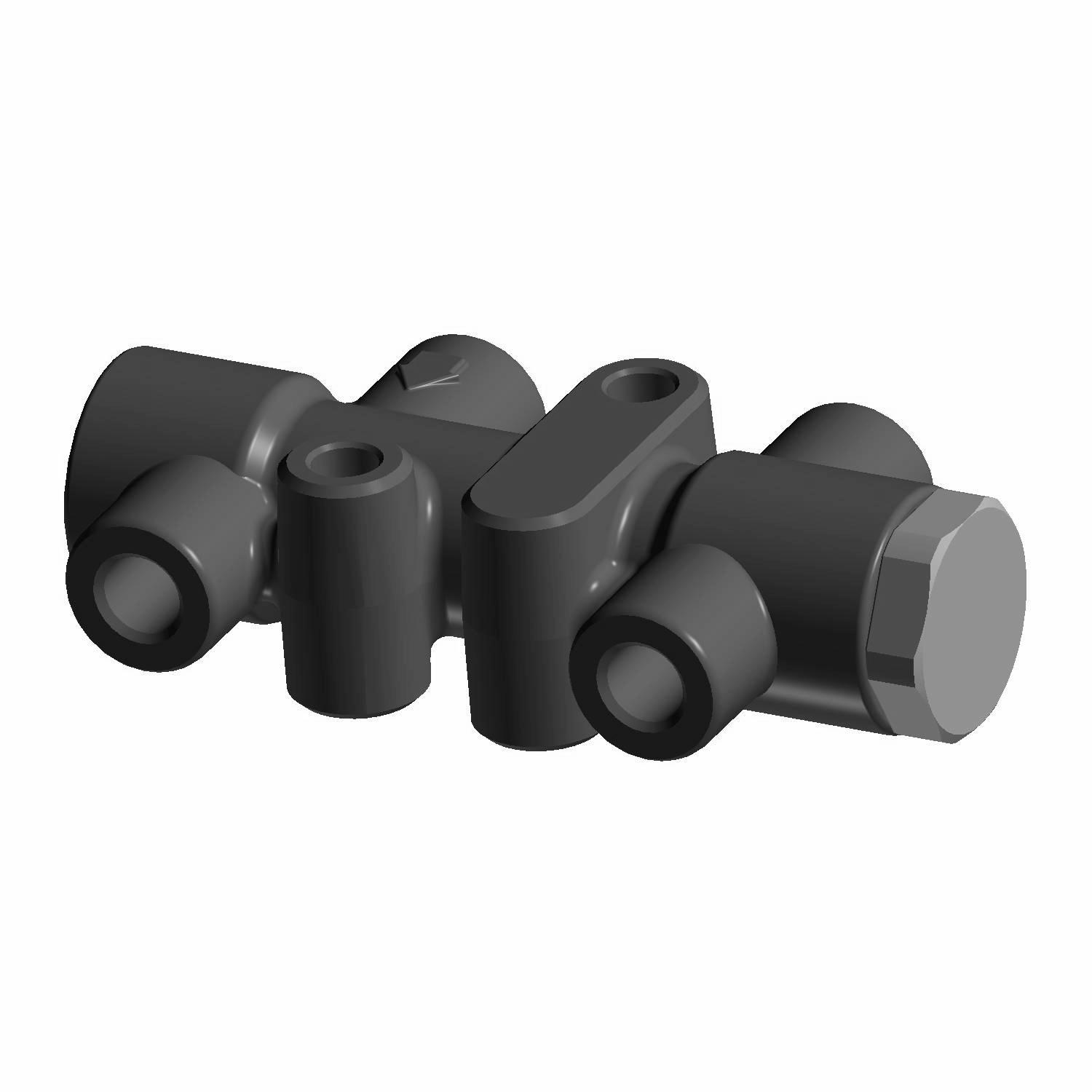 Long Piston Brake Distribution Block, Part 1913923 | Polaris