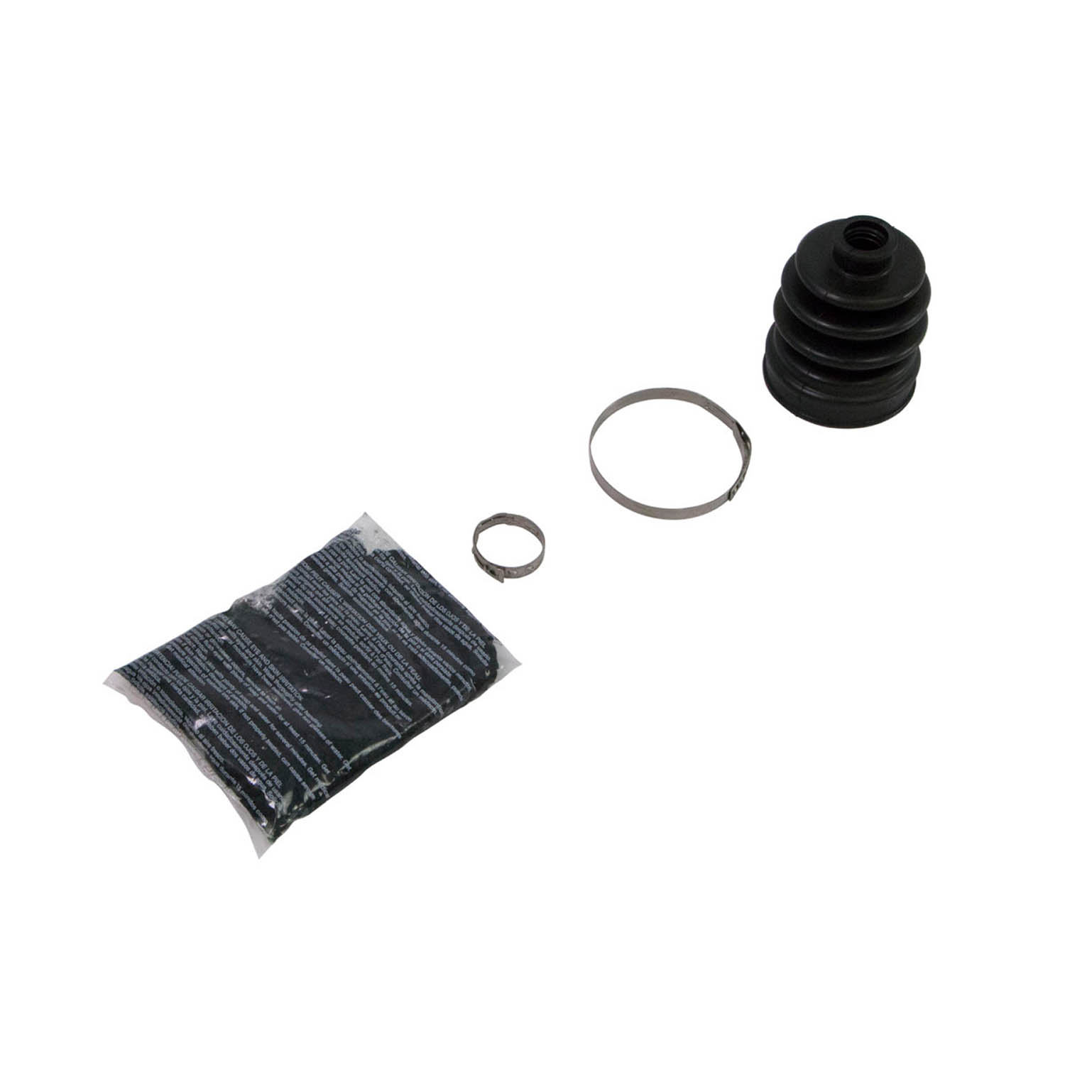 Universal CV Boot Clamp Pair With CV Grease – Fits 99% Of Cars, ATVs, Tractors