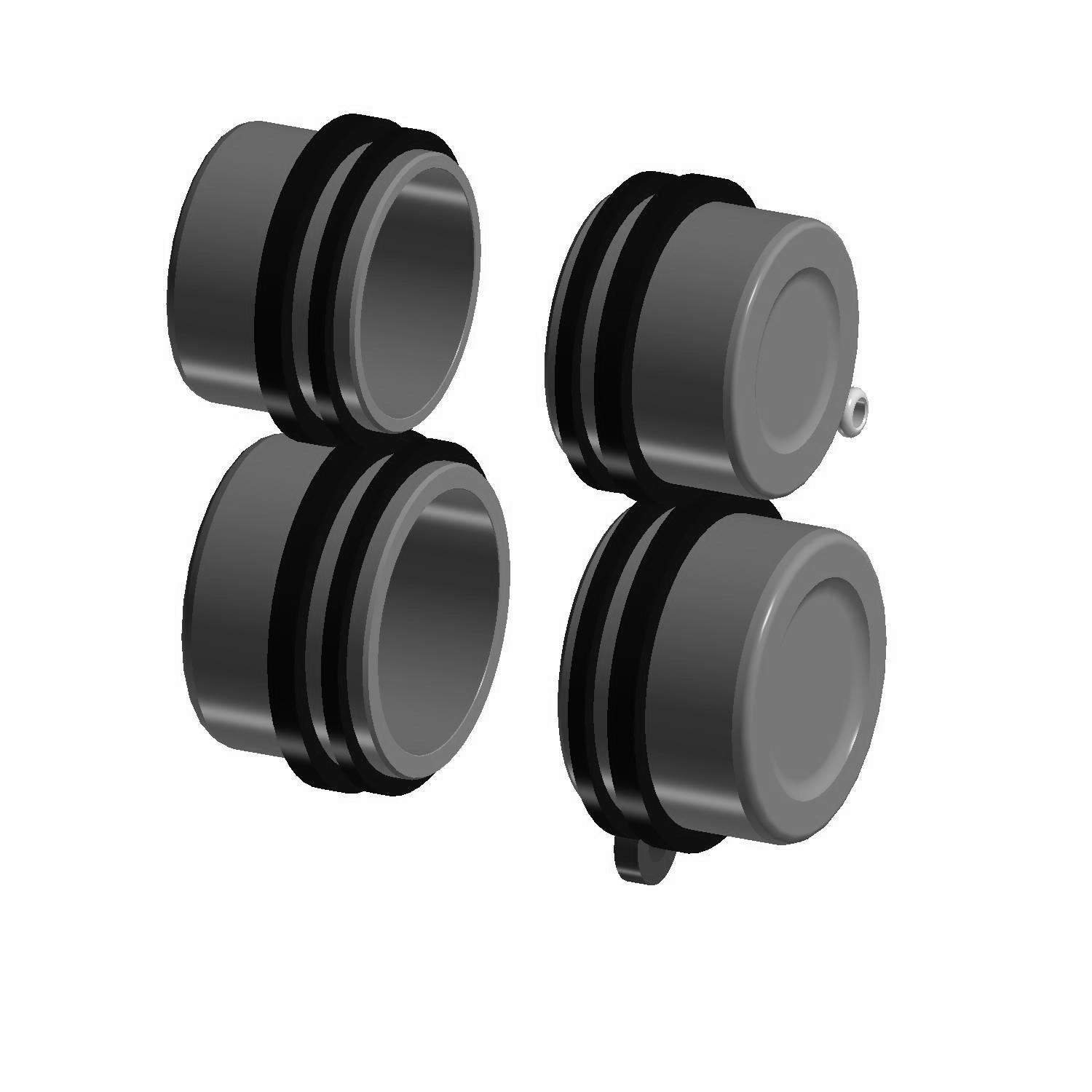 Piston Set – 0.030″ Oversize For Indian Chief – High Quality Aftermarket 4 thumbnail image