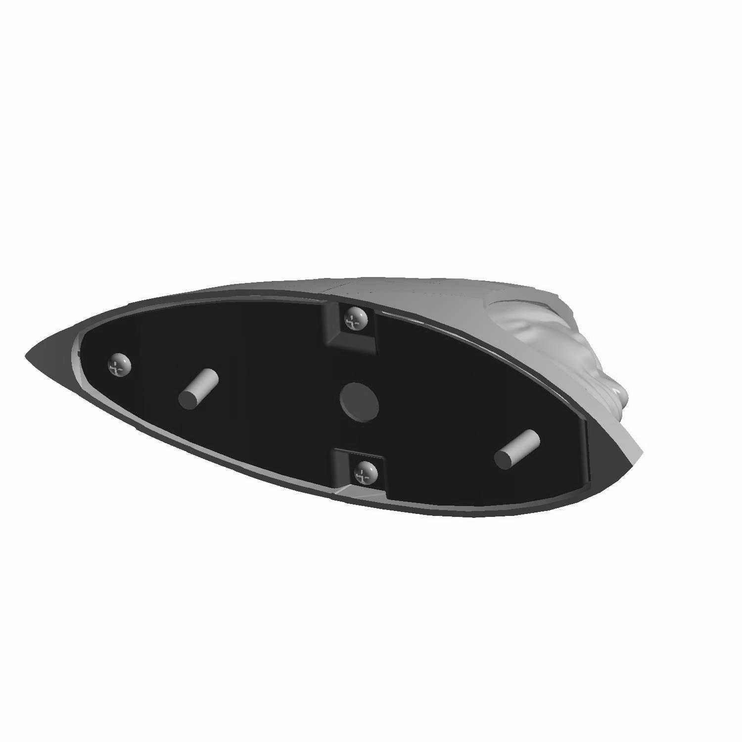パドル INDIAN HEAD BRAND Light Assembly, Head Dress, Cruiser Black, Part 2412441-266