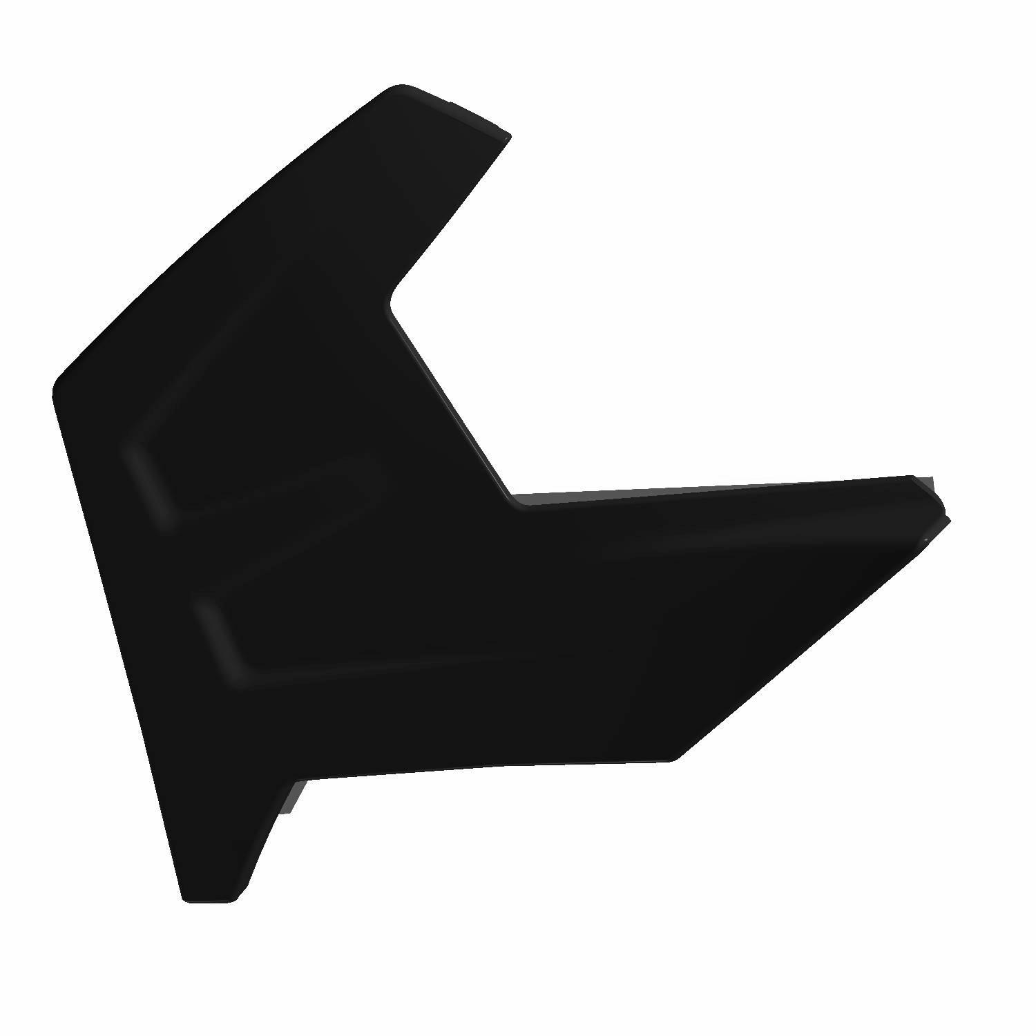 Panel/Foil Assembly, Left, Black, Part 2633182-070 | Polaris