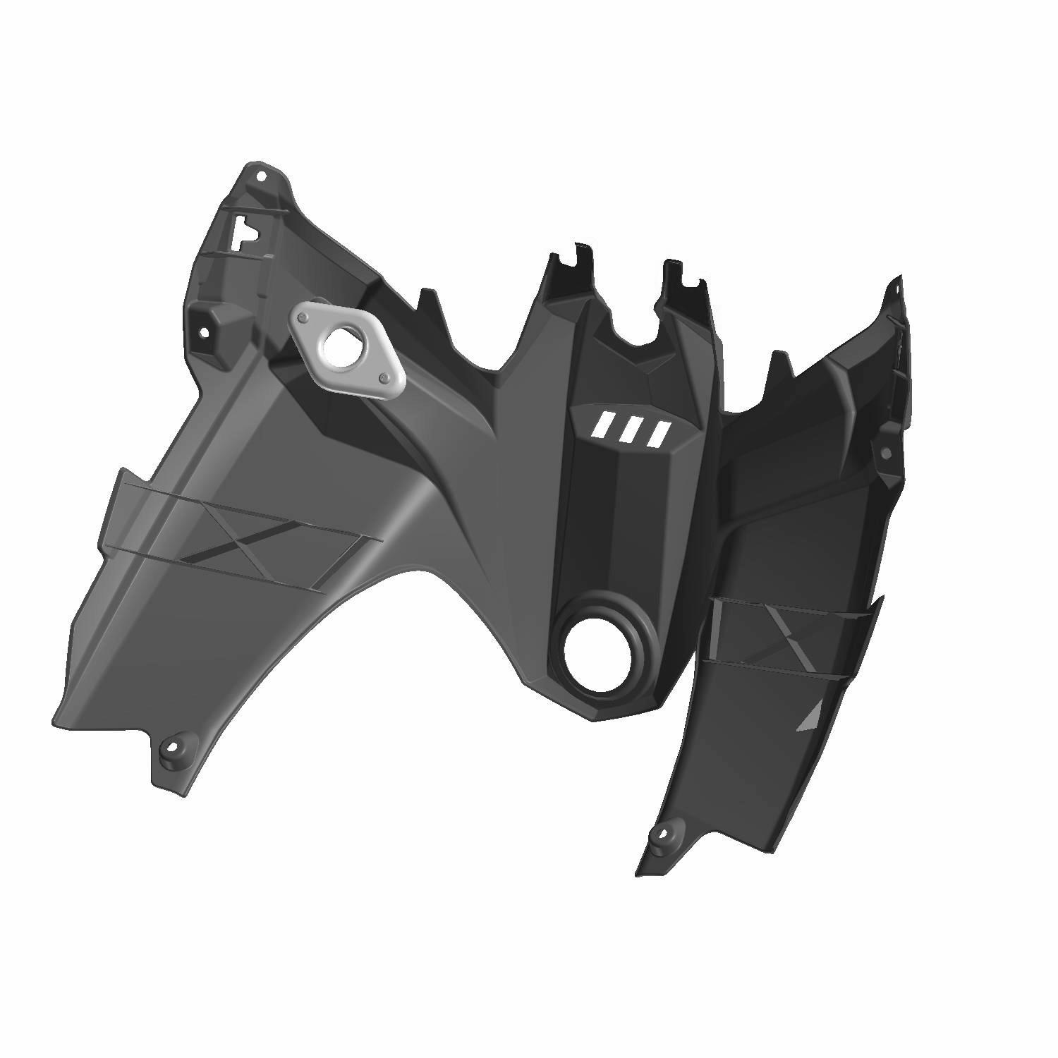 Console Assembly, Black, RMK, Premium, Part 2633863-070 | Polaris