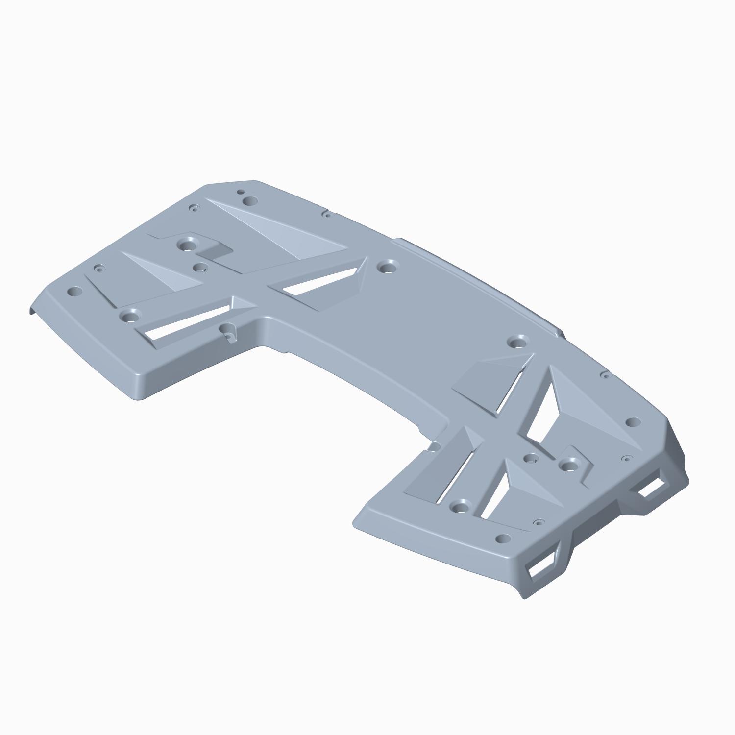 Rear Rack Assembly, Gloss Black, Part 2634047-070 | Polaris Sportsman