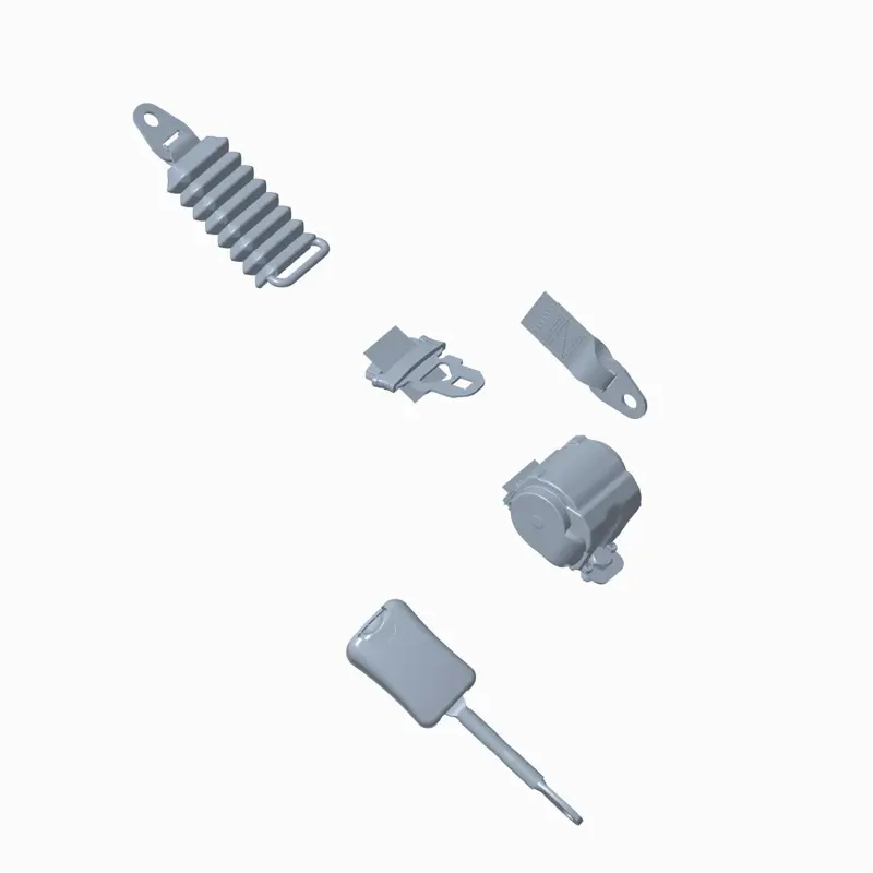 Assembly Part Set Seat Belt Assembly Parts