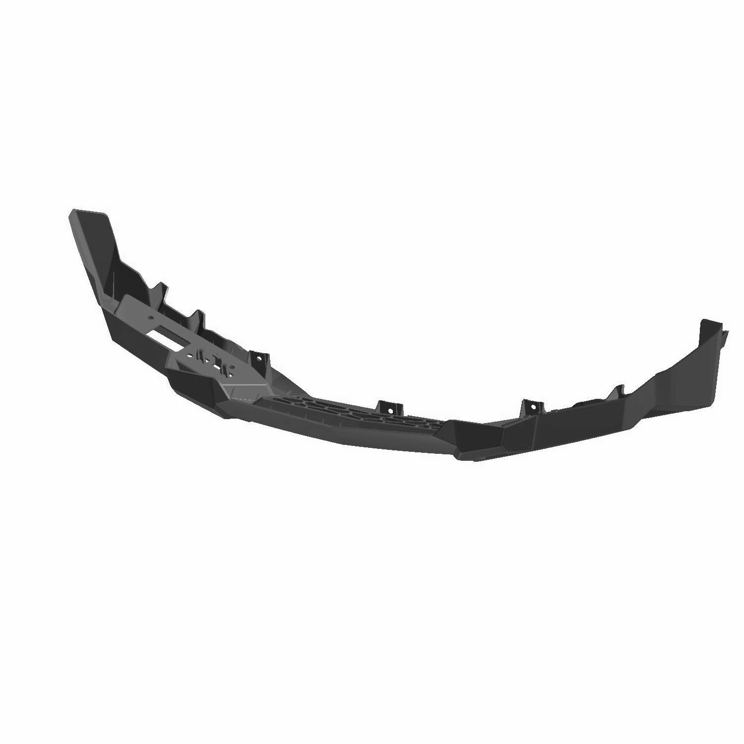 Rear Fascia Assembly, Gloss Black, Includes Decal, Part 2635073